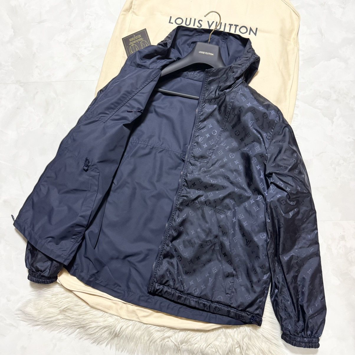 Louis Vuitton Louis Vuitton Monogram Reversible Nylon Jacket Size US XL / EU 56 / 4 - 9 Thumbnail