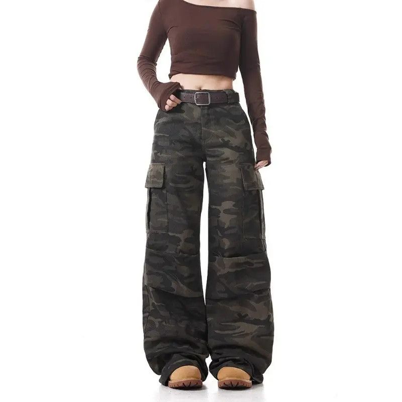 Japanese Brand Retro loose casual micro flared jeans Size US 32 / EU 48 - 5 Thumbnail