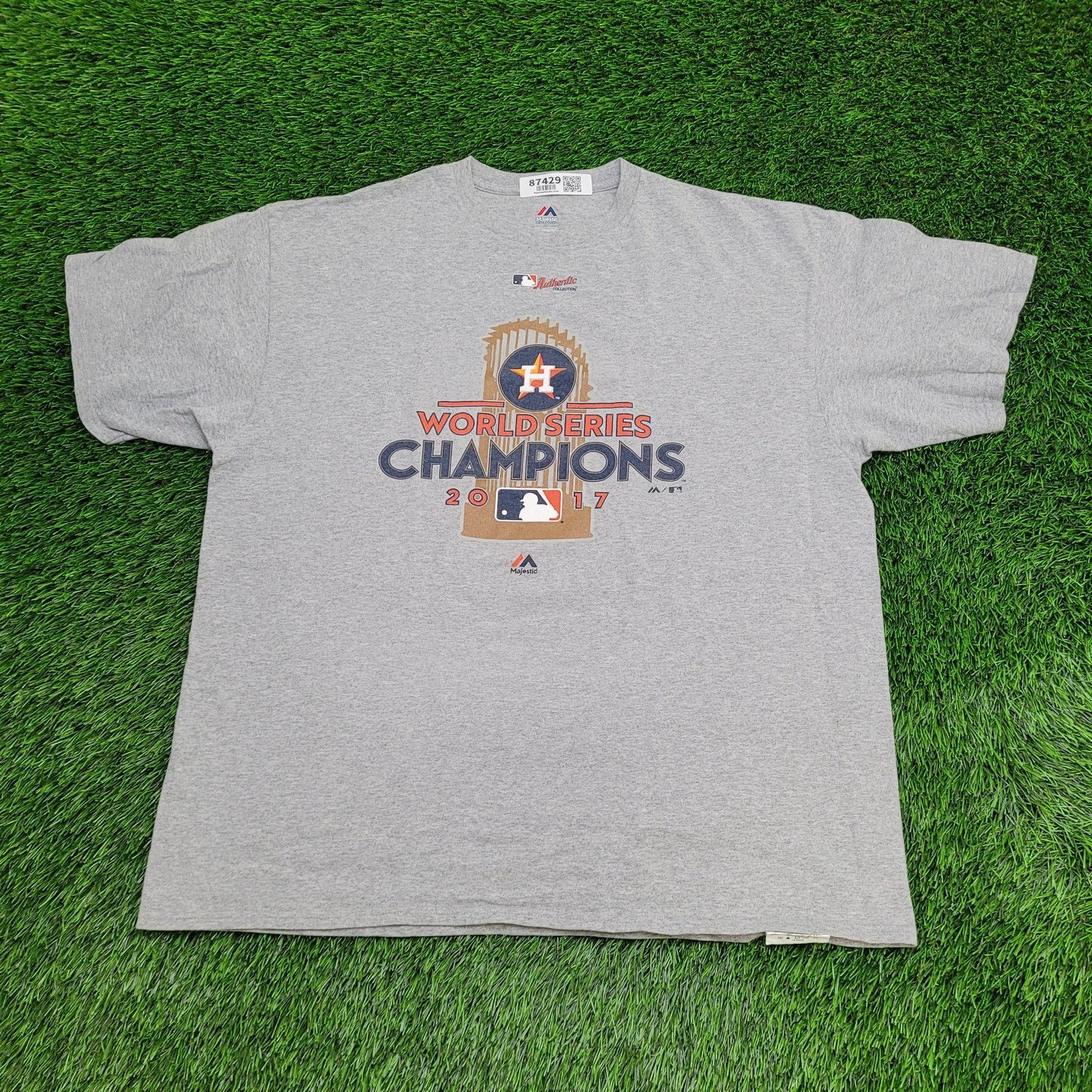 Majestic Houston Astros 2017 World Series T-Shirt 2XL