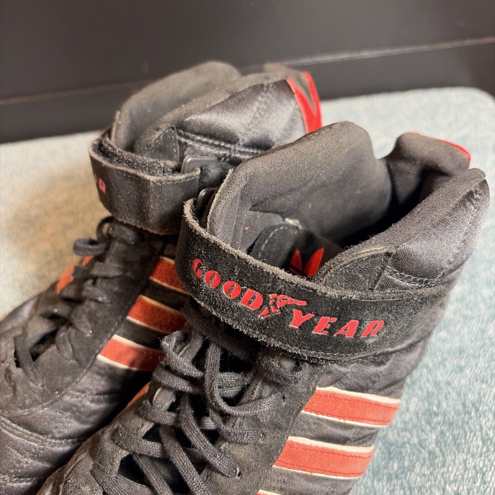 Adidas Vintage Adidas Goodyear Monaco Racing Sneakers size 8 Size US 8 / EU 41 - 5 Thumbnail