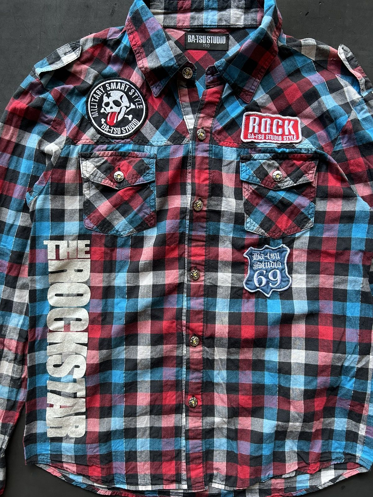 Hysteric Glamour Batsu Studio The Rock Star Embodied LongSleeve Size US M / EU 48-50 / 2 - 3 Thumbnail