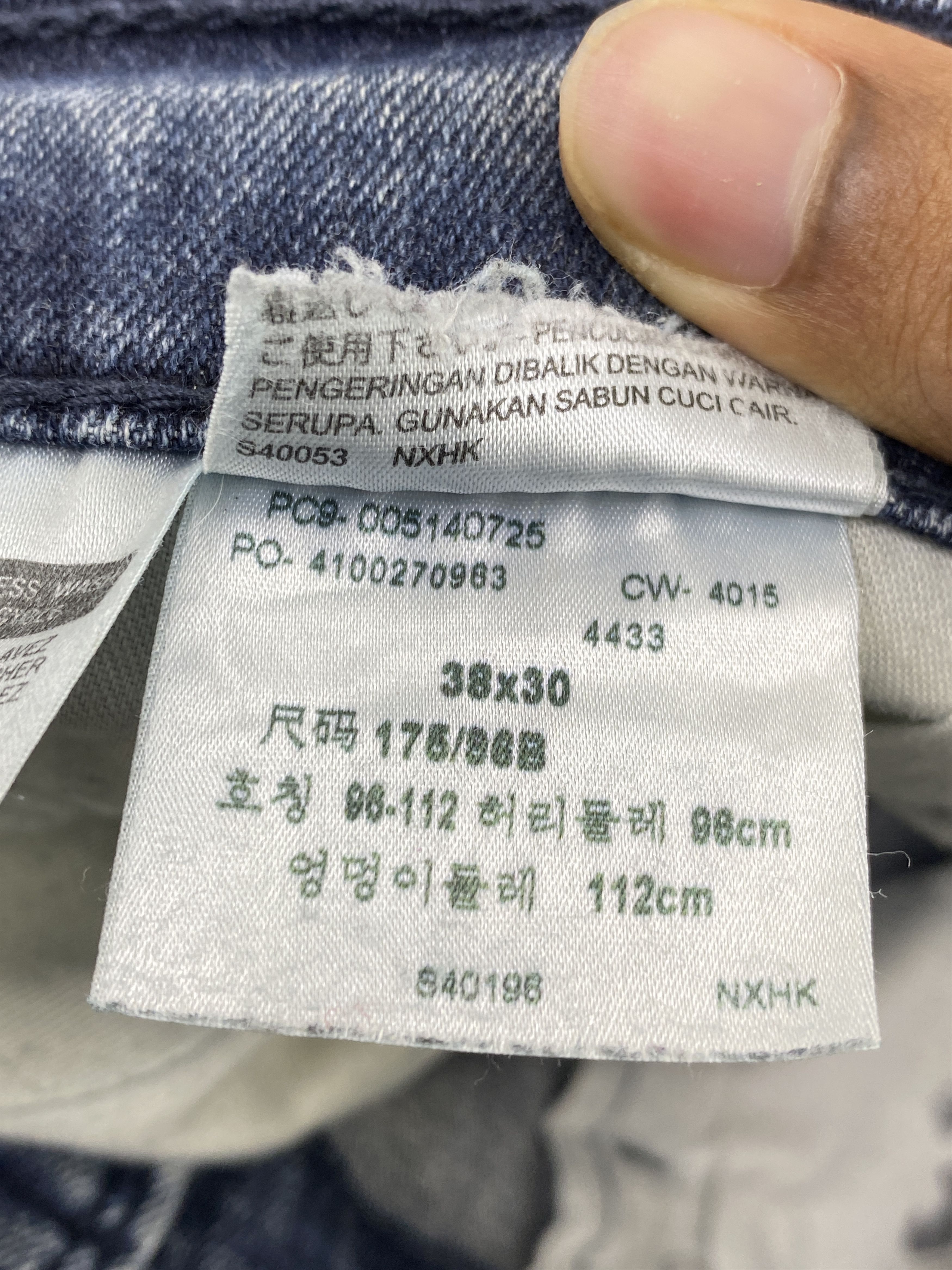 Levi's Stone Wash Vintage Levi's 514 Jeans DP2647 Size US 37 - 8 Thumbnail