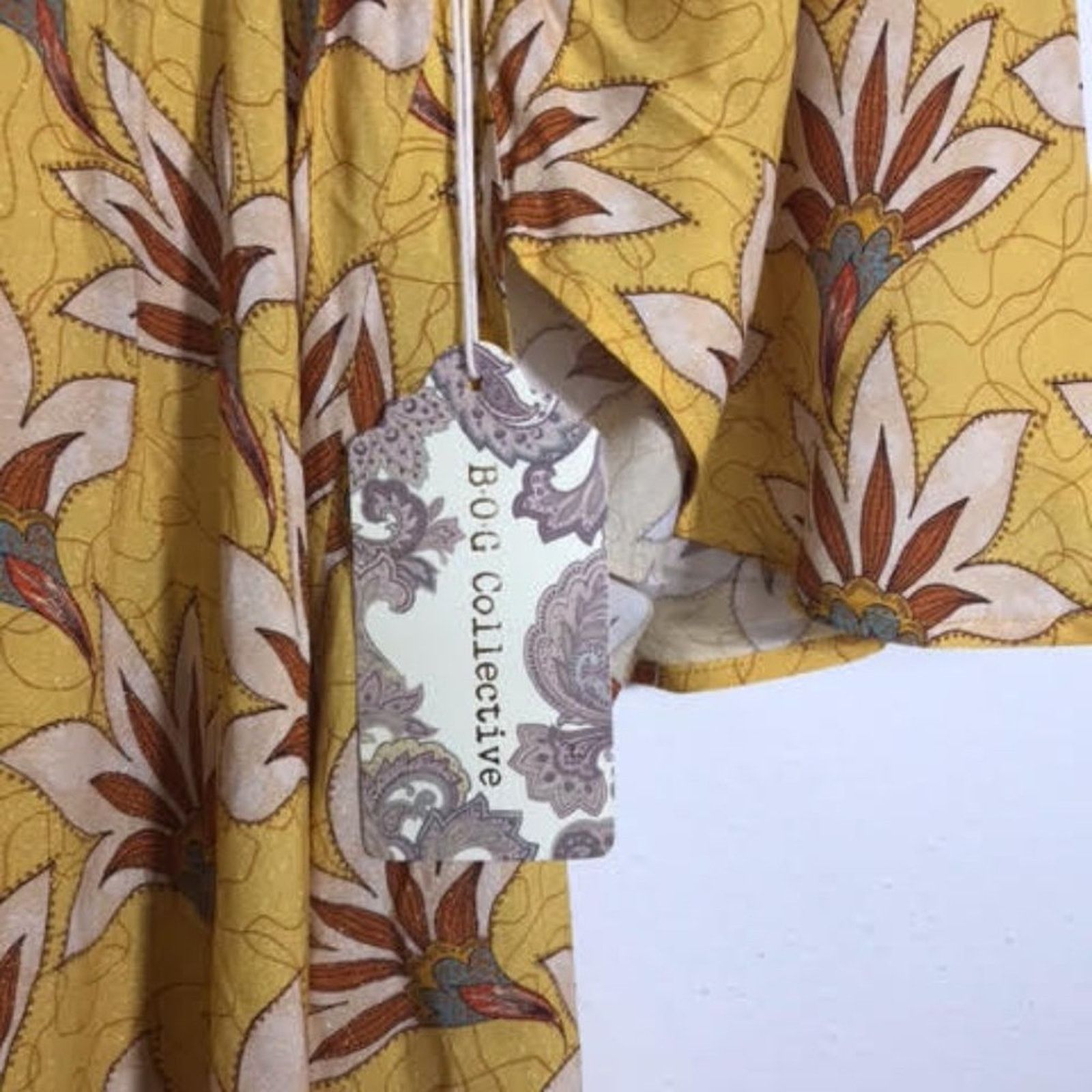 Other Band of Gypsies Ella Dress Bohemian Floral Pattern Sz Small Size S / US 4 / IT 40 - 5 Thumbnail