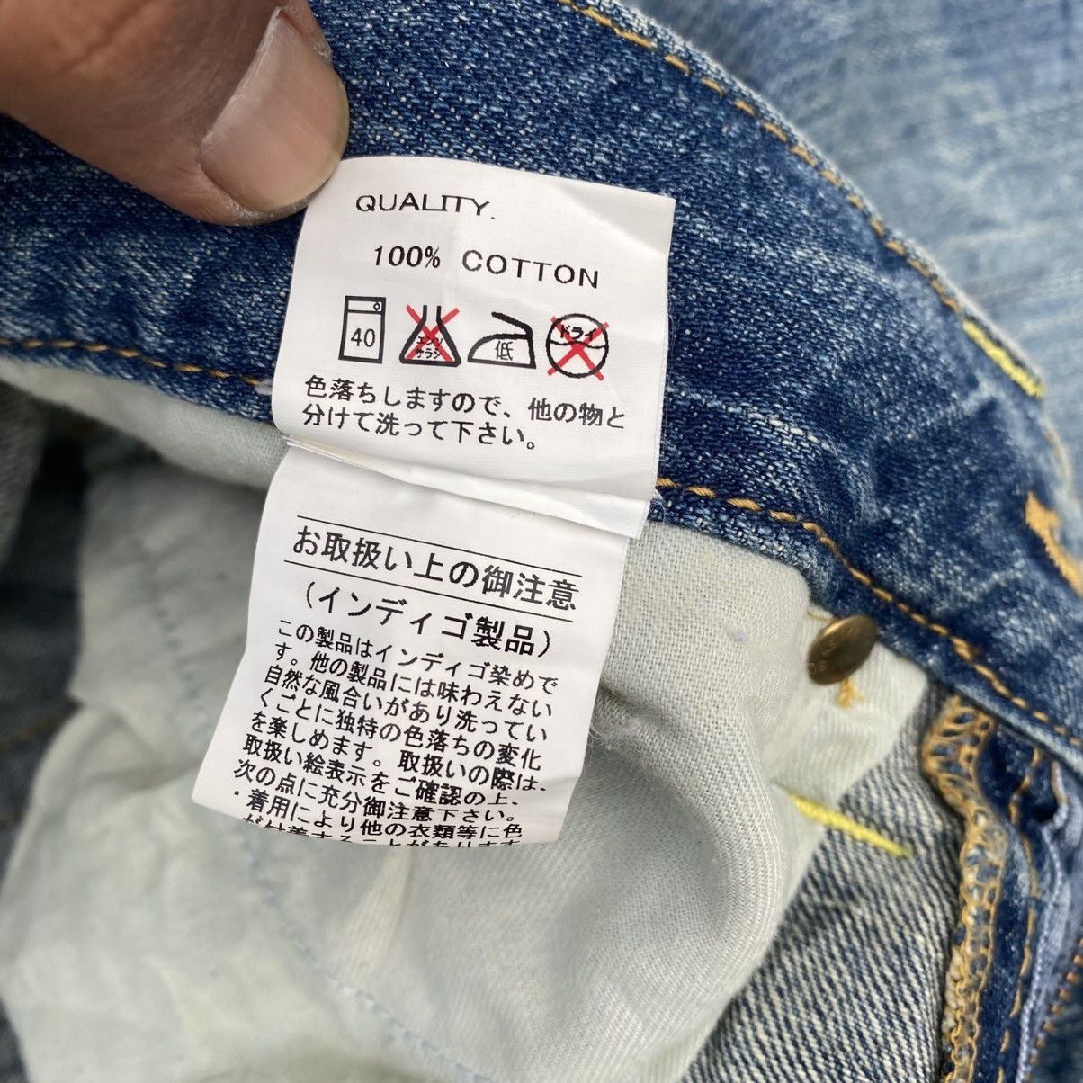 Japanese Brand CO & LU Whisker Jeans Size US 30 / EU 46 - 12 Thumbnail