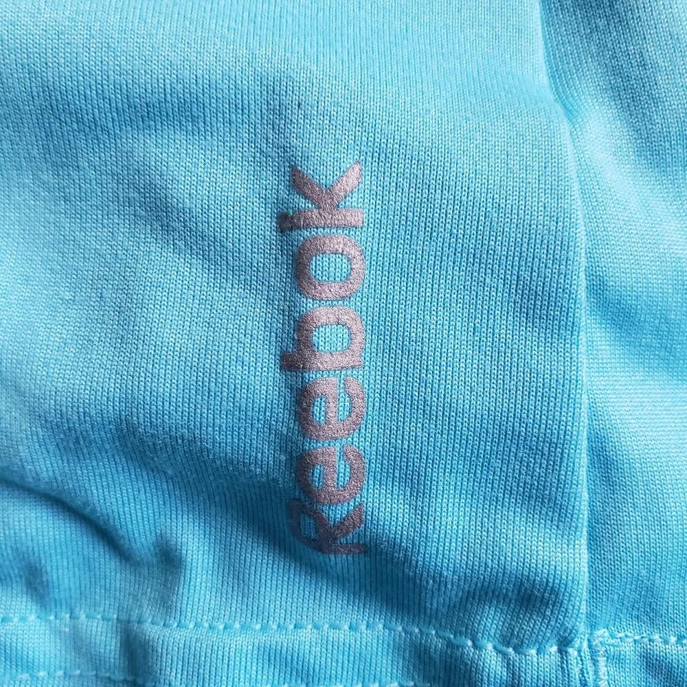 Reebok CT666a Reebok Ladies Turquoise V-neck Athletic T-shirt S Size S / US 4 / IT 40 - 4 Thumbnail
