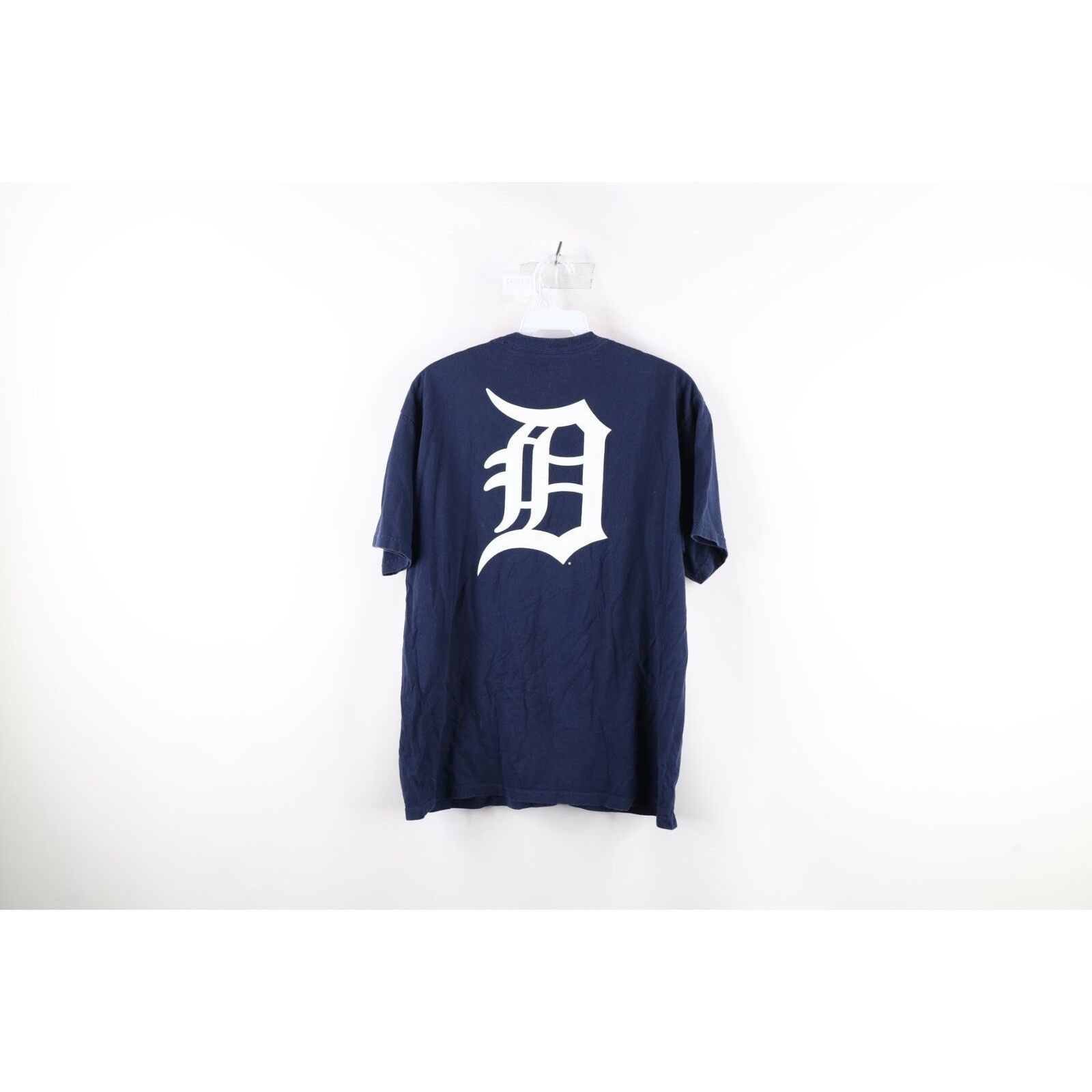Nike × Vintage Vintage Nike Travis Scott Mini Swoosh Detroit Tigers T-Shirt Size US S / EU 44-46 / 1 - 8 Thumbnail