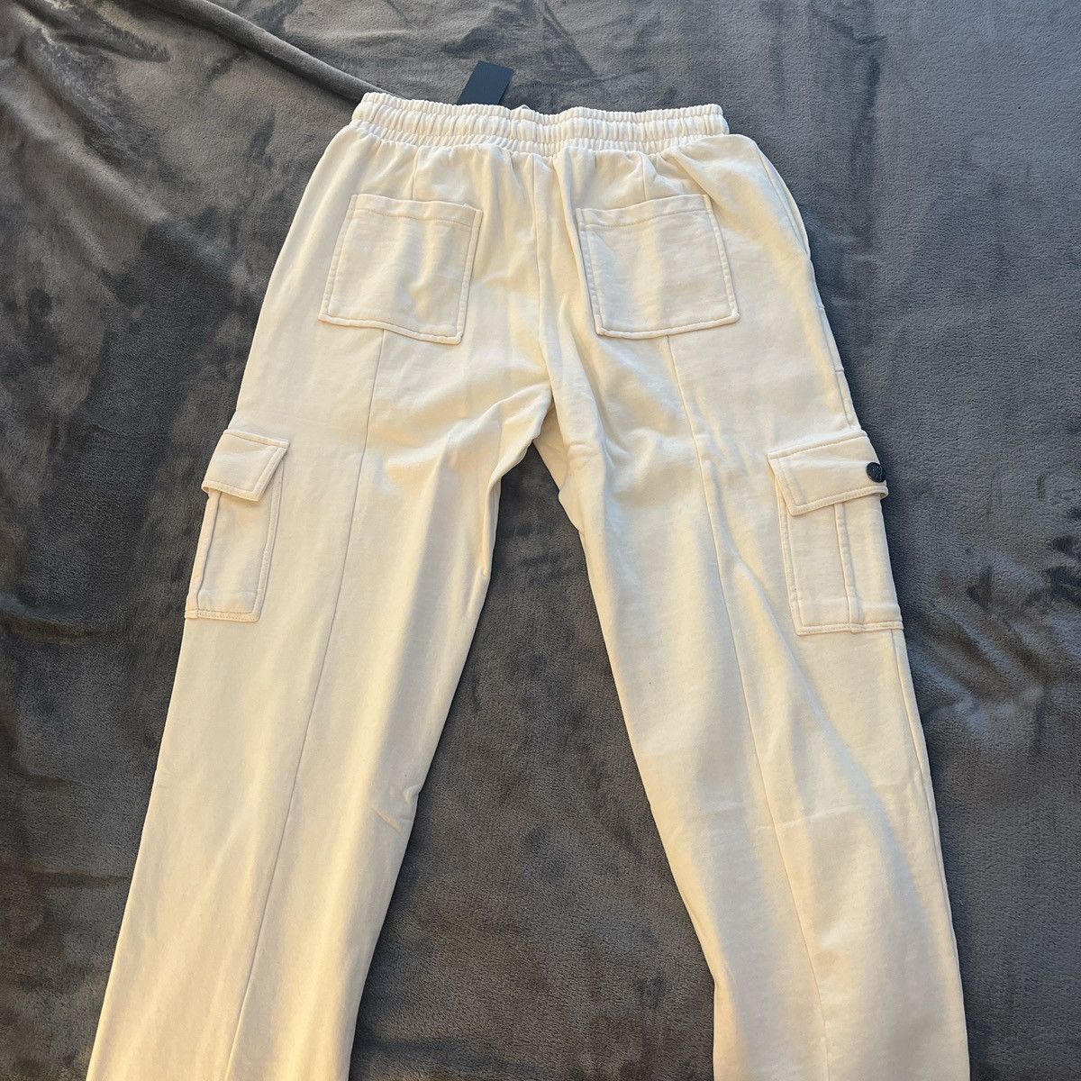 Other Large Saint Potential Tan/Beige Cargo Sweatpants Size US 33 - 3 Thumbnail