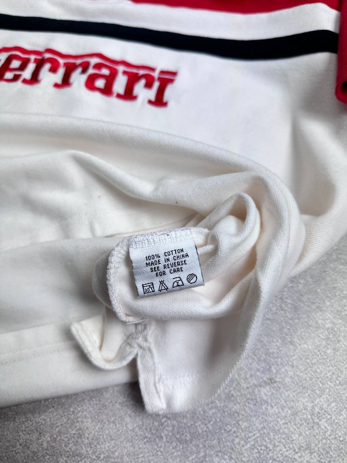 Ferrari Vintage 90s Ferarri F-1 Racing Polo Shirt M Size US M / EU 48-50 / 2 - 7 Thumbnail