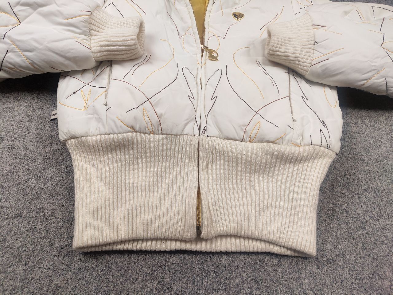 If Six Was Nine Rare Vintage Y2K Baby Phat Fur Jacket Ribbed LGB Grunge Size M / US 6-8 / IT 42-44 - 7 Thumbnail