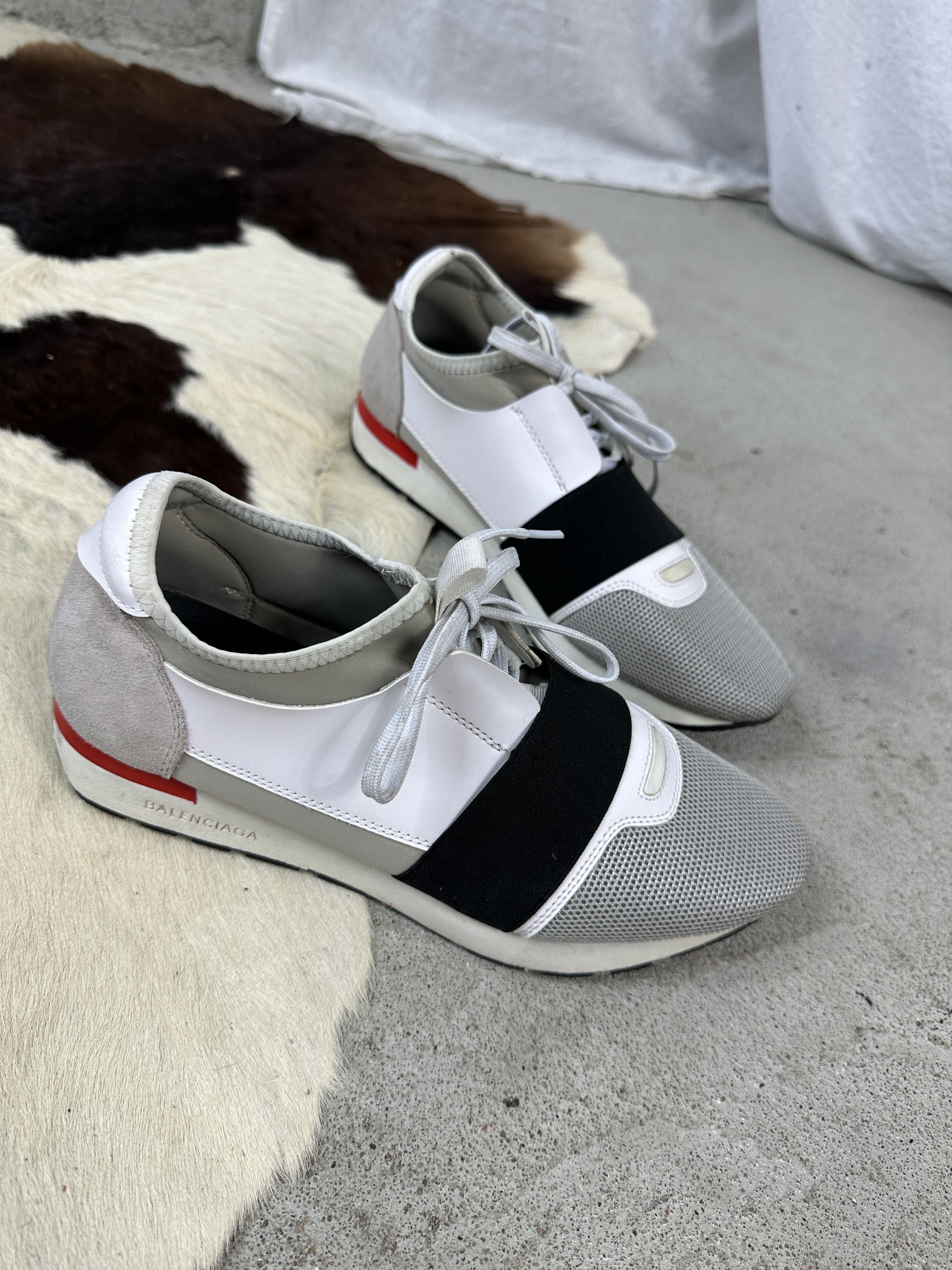 Balenciaga × Vintage Vintage Y2K Casual Balenciaga Race Runner Sneakers Size US 11 / IT 41 - 1 Thumbnail