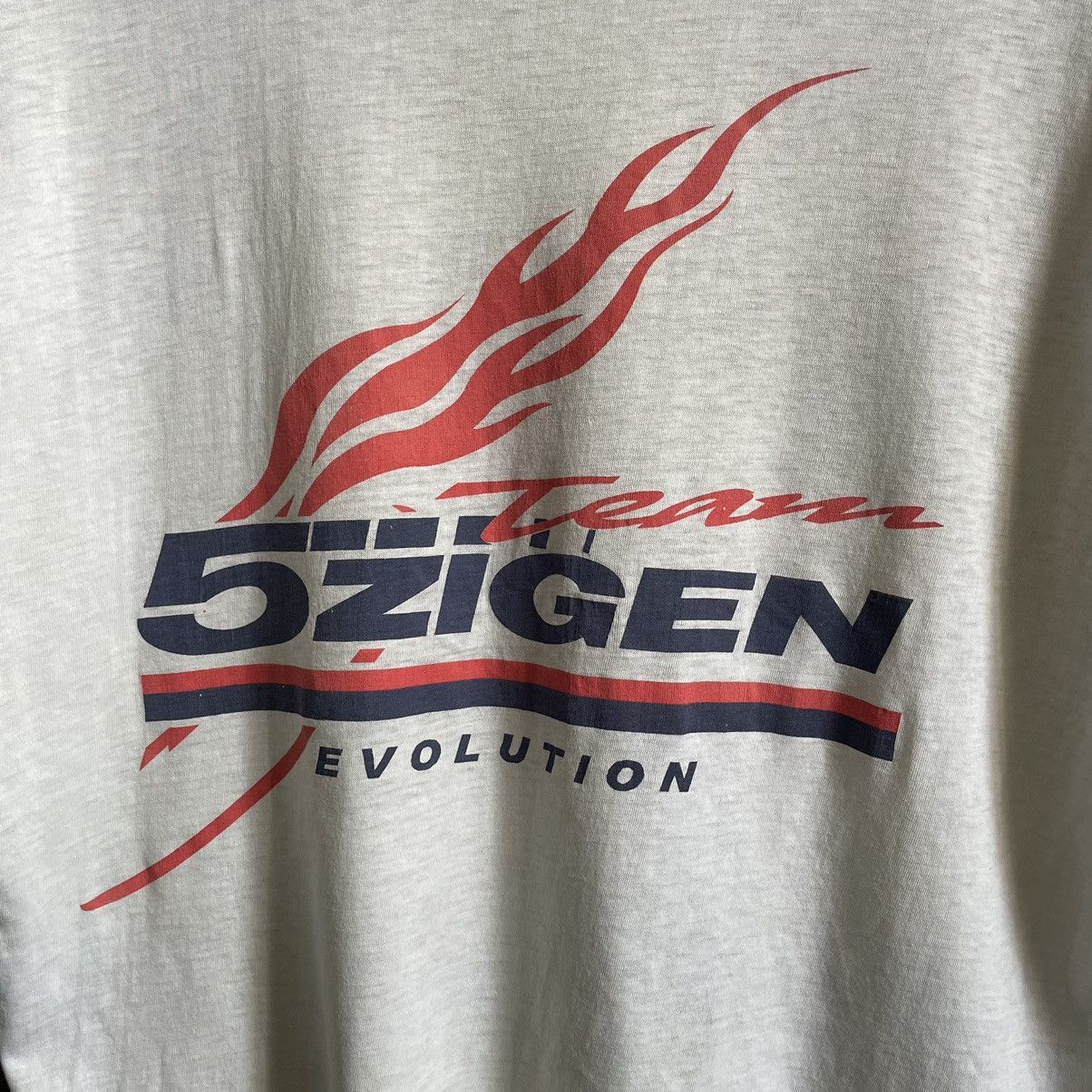 Vintage Vintage 5zigen Racing Tshirt Size US L / EU 52-54 / 3 - 4 Thumbnail