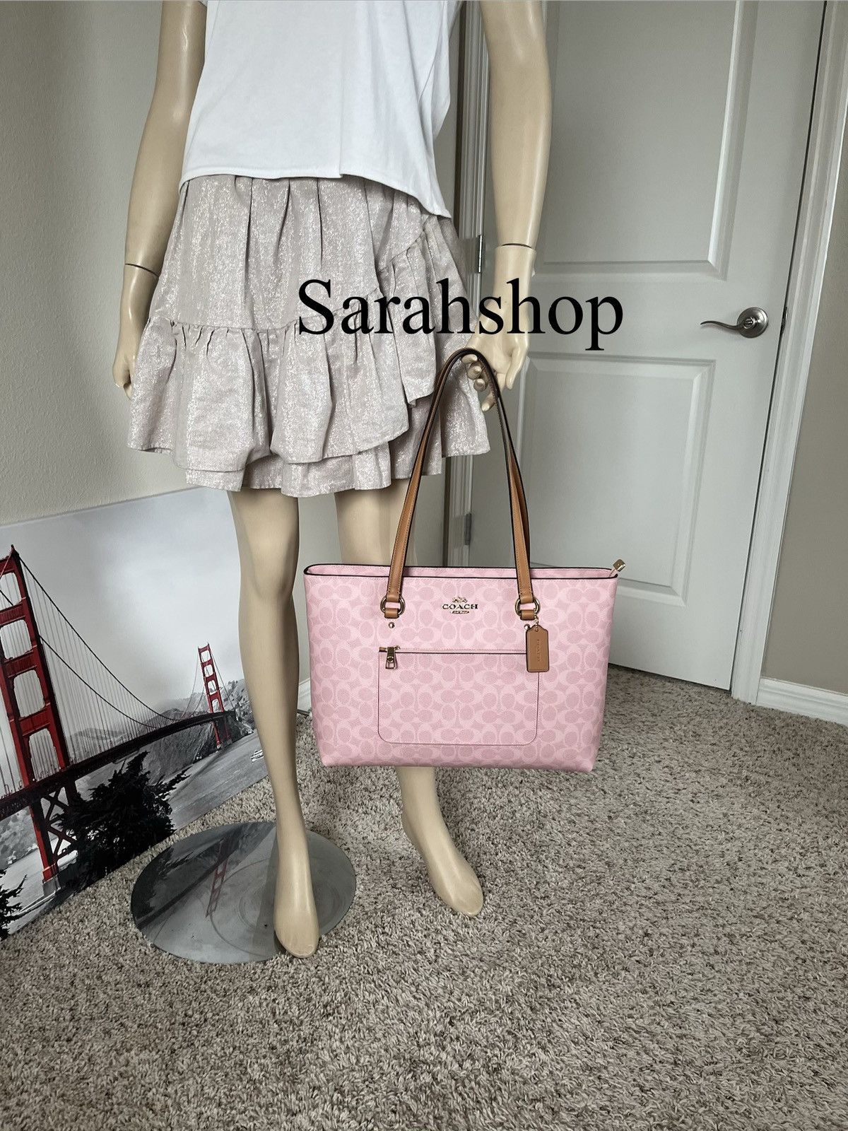 Coach Coach Station Tote In Signature Canvas Size ONE SIZE - 7 Thumbnail