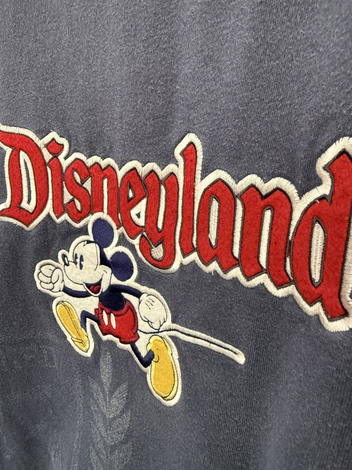Disney × Mickey Mouse × Vintage 🔥 Vintage Mickey Multipatch by Disney Park Sweat Hoodie - L Size US XXL / EU 58 / 5 - 12 Thumbnail
