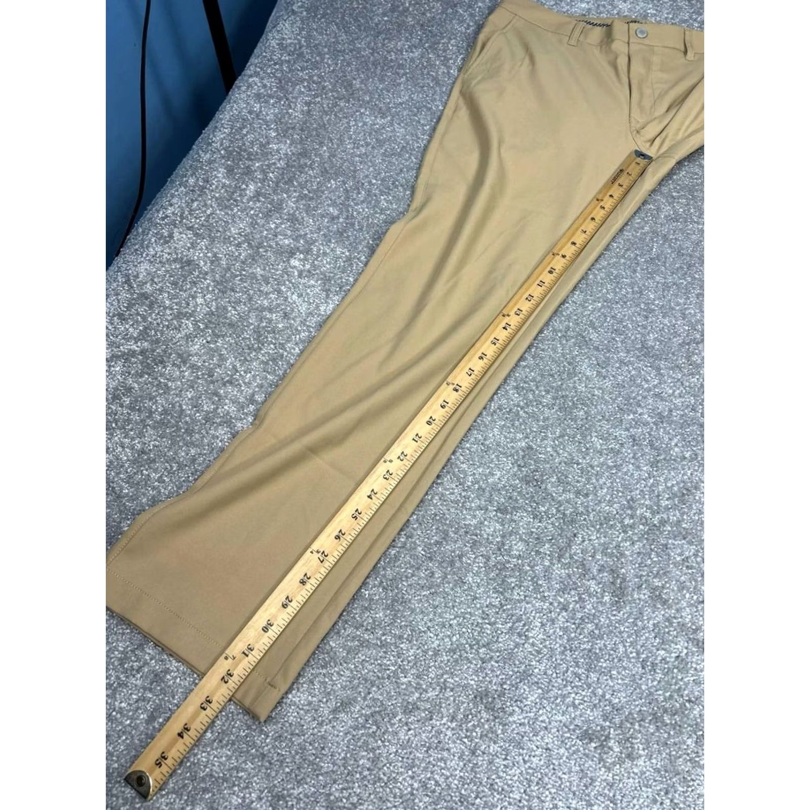 Bonobos Bonobos Golf Pants Mens 35 Brown Mid Rise Straight Outdoor Performance Athletic Chino Casual Size US 35 - 5 Thumbnail