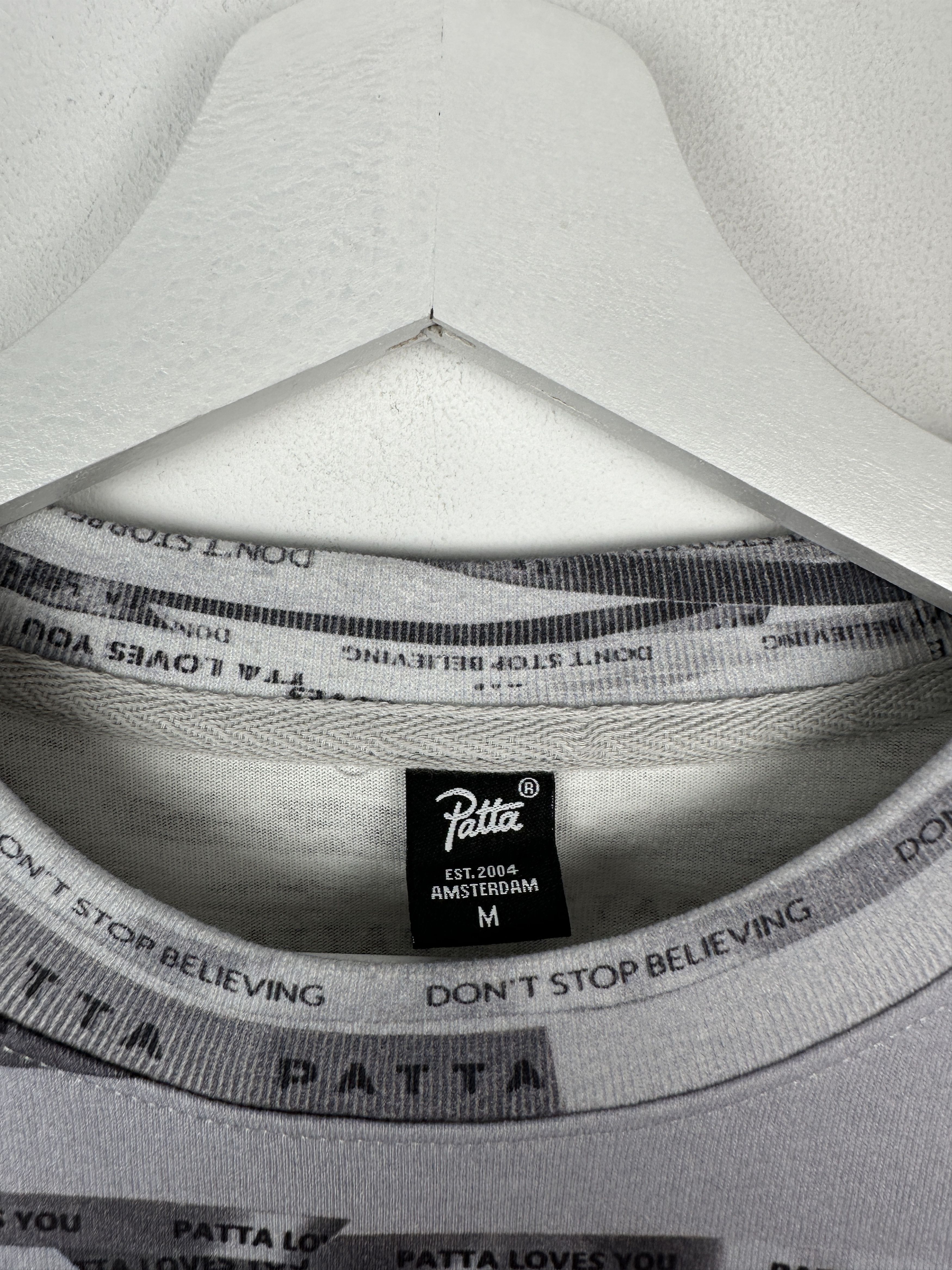Patta Patta Multi Logo All Over Print Graphic T Shirt Tee Size US M / EU 48-50 / 2 - 5 Thumbnail