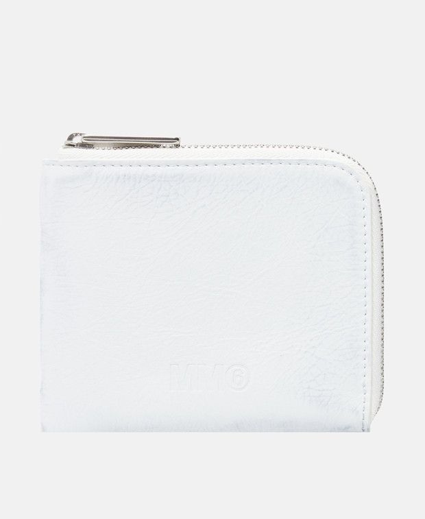 ◆Maison Margielaメゾンマルジェラ◆Padded Zipped Coin Pouch MM6 Maison Margiela stitch-logo Coin Purse | Black | FARFETCH JO