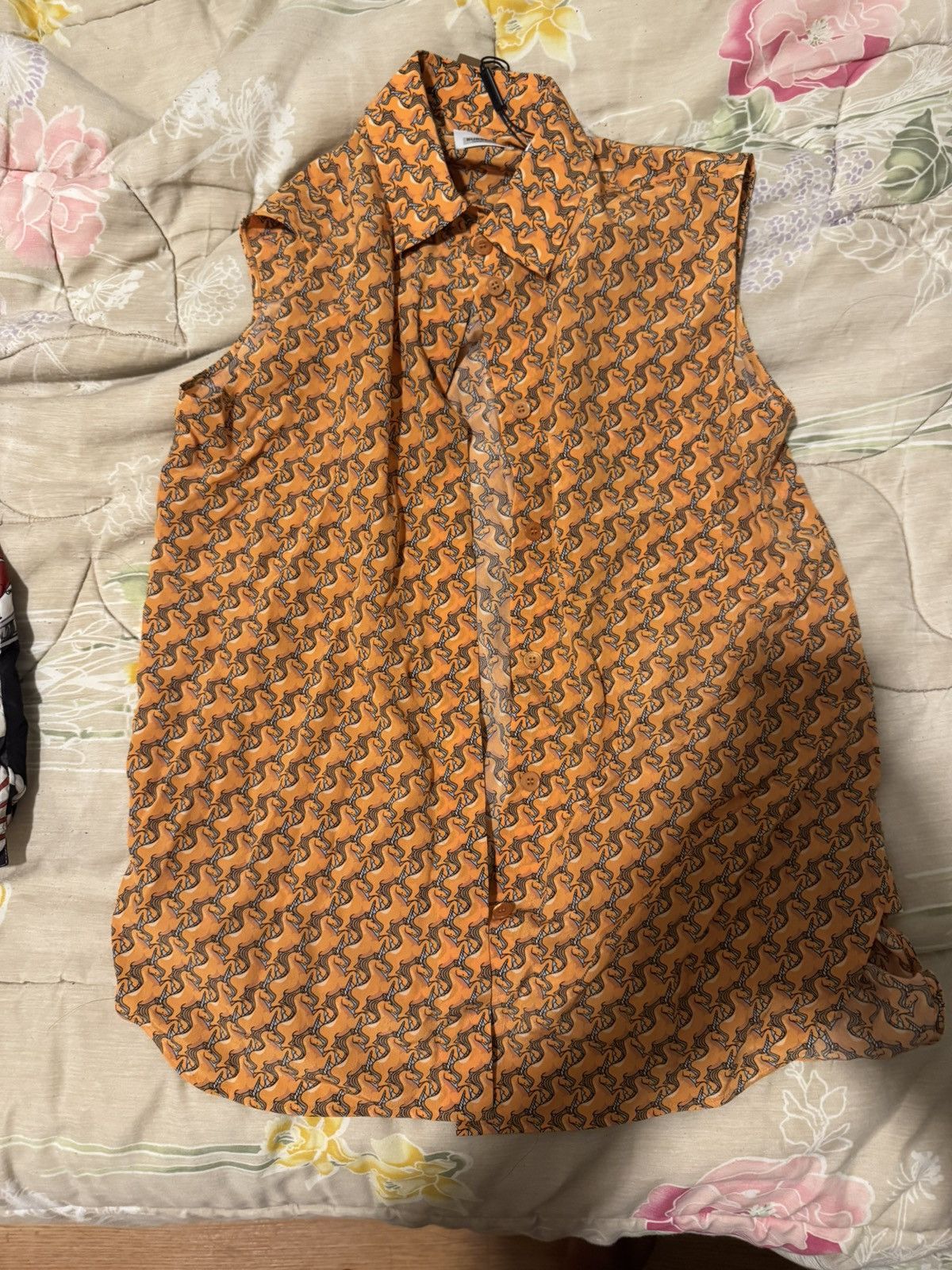 Burberry Burberry Thin Sleeveless Vest Size US XS / EU 42 / 0 - 1 Thumbnail