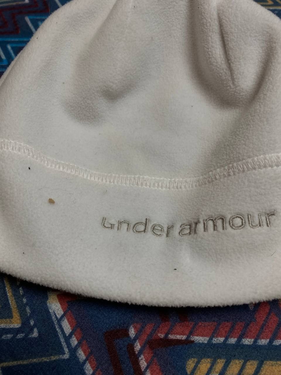 Under Armour Hats white big logo Vintage Under Armour Y2K Streetwear Size ONE SIZE - 7 Thumbnail
