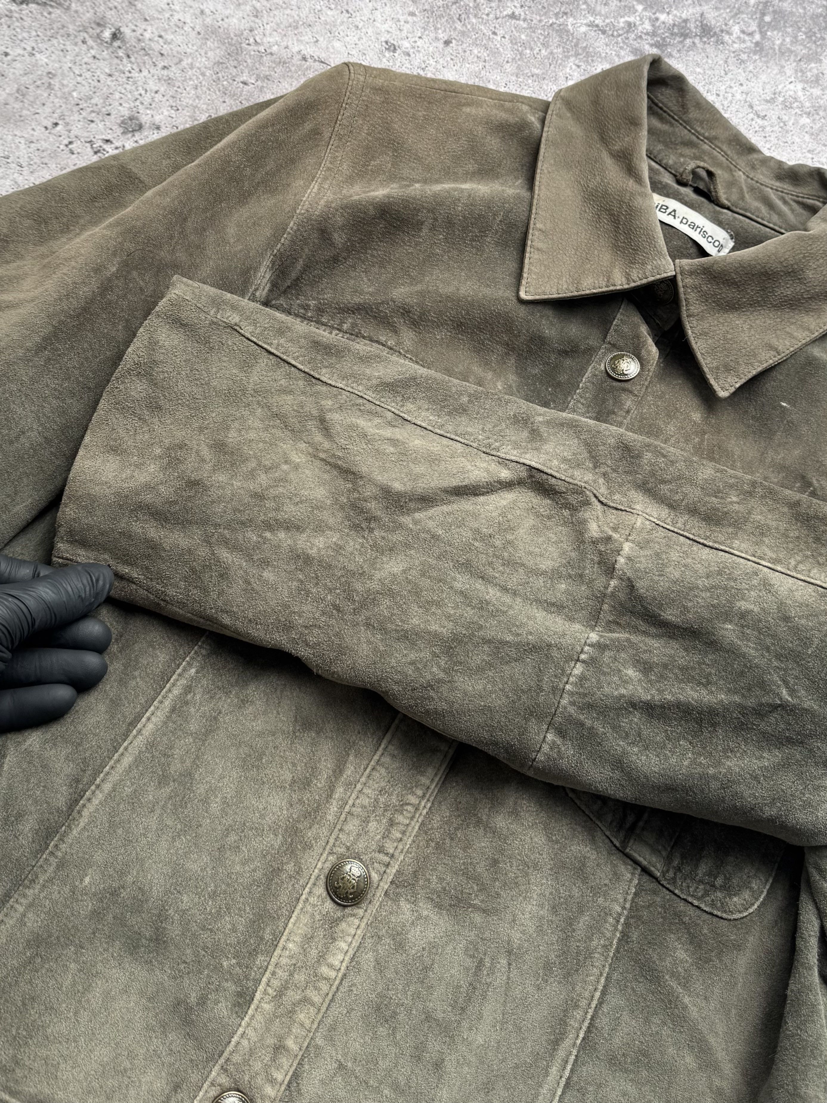 Vintage Vintage Leather Jacket With Pockets C5(V410) Size L / US 10 / IT 46 - 4 Thumbnail