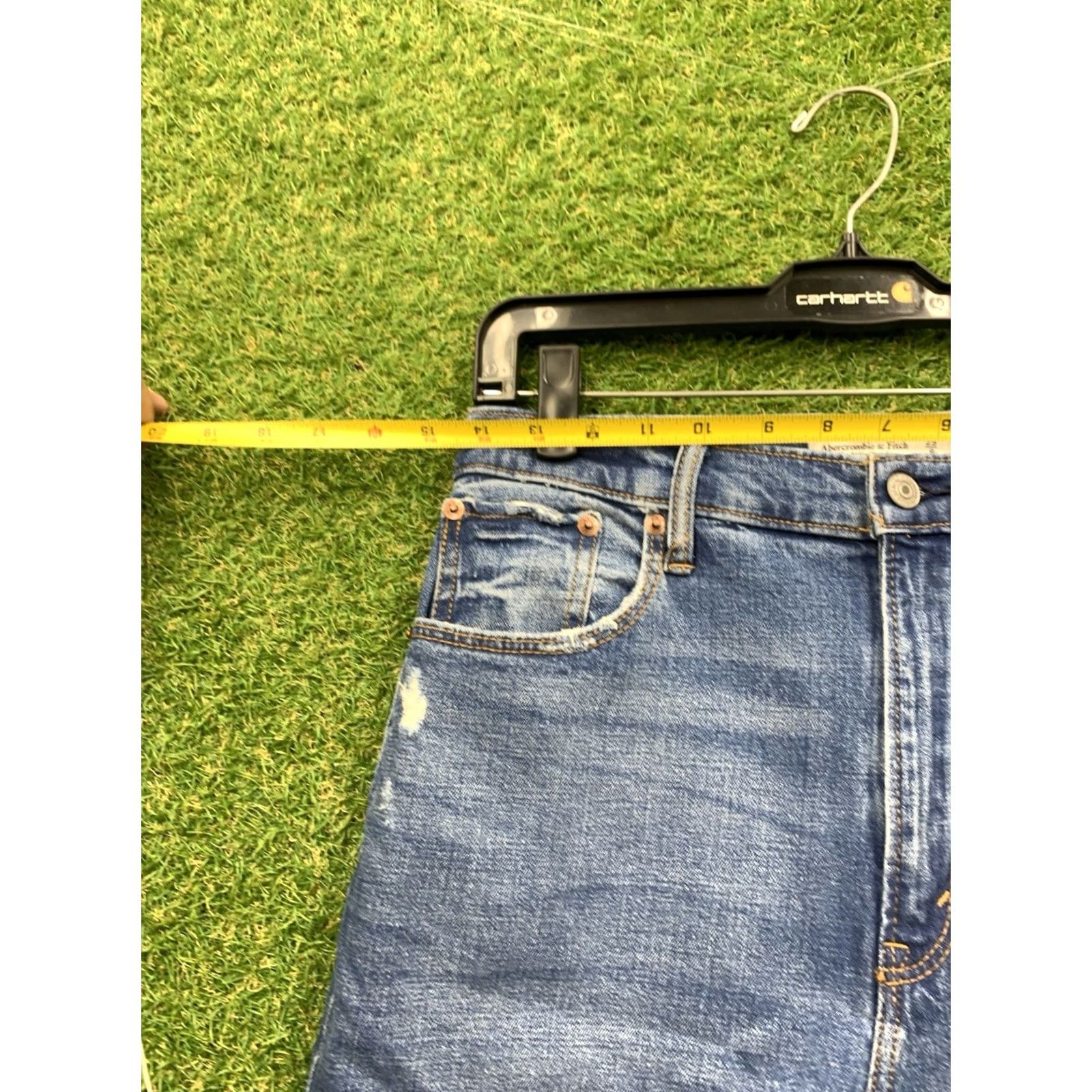 Abercrombie & Fitch Abercrombie & Fitch Jeans Womens 8 The Ankle Straight Ultra High Rise Curve Love Size 30" / US 8 / IT 44 - 4 Thumbnail