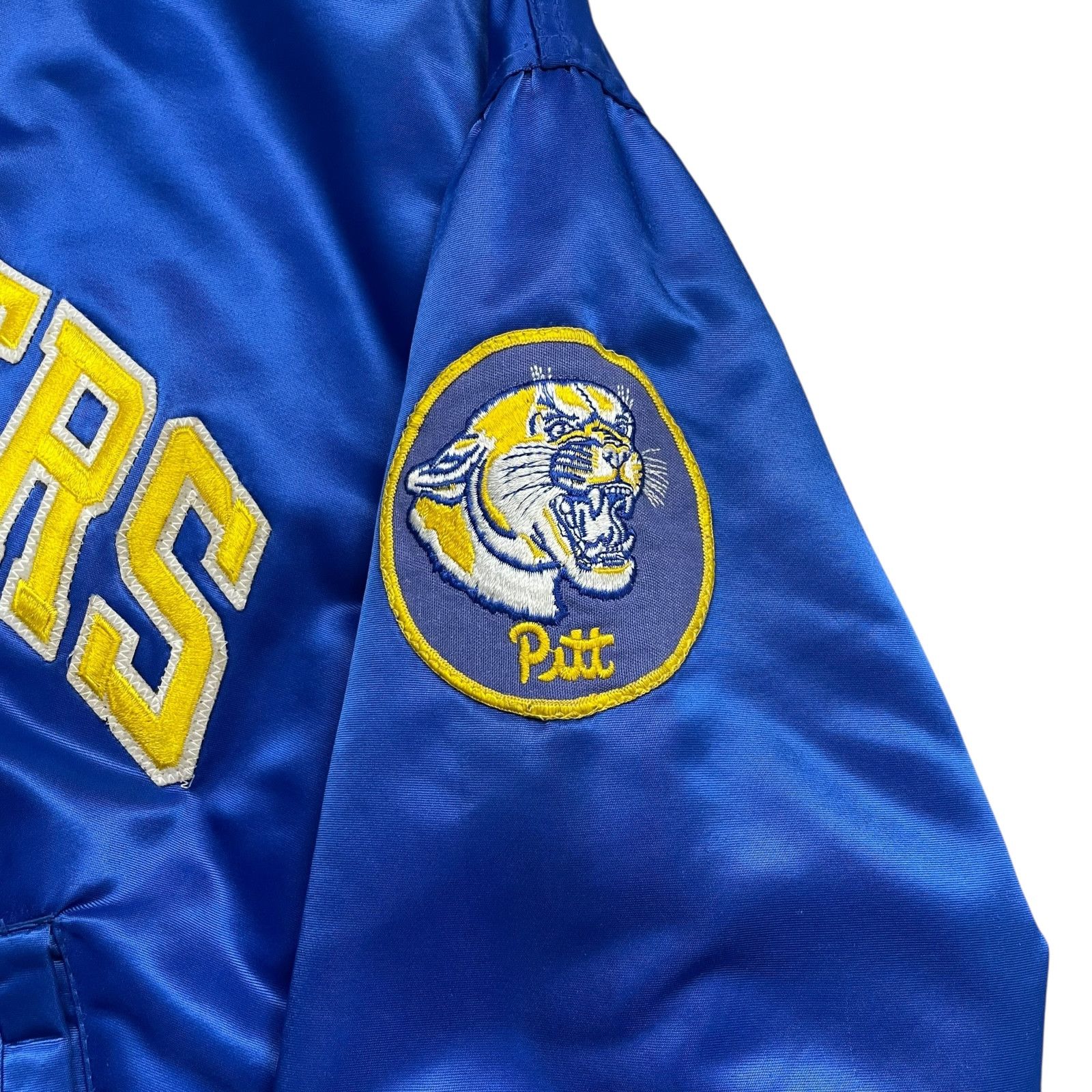 VTG 90s PITTSBURGH PANTHERS STARTER SATIN JACKET L