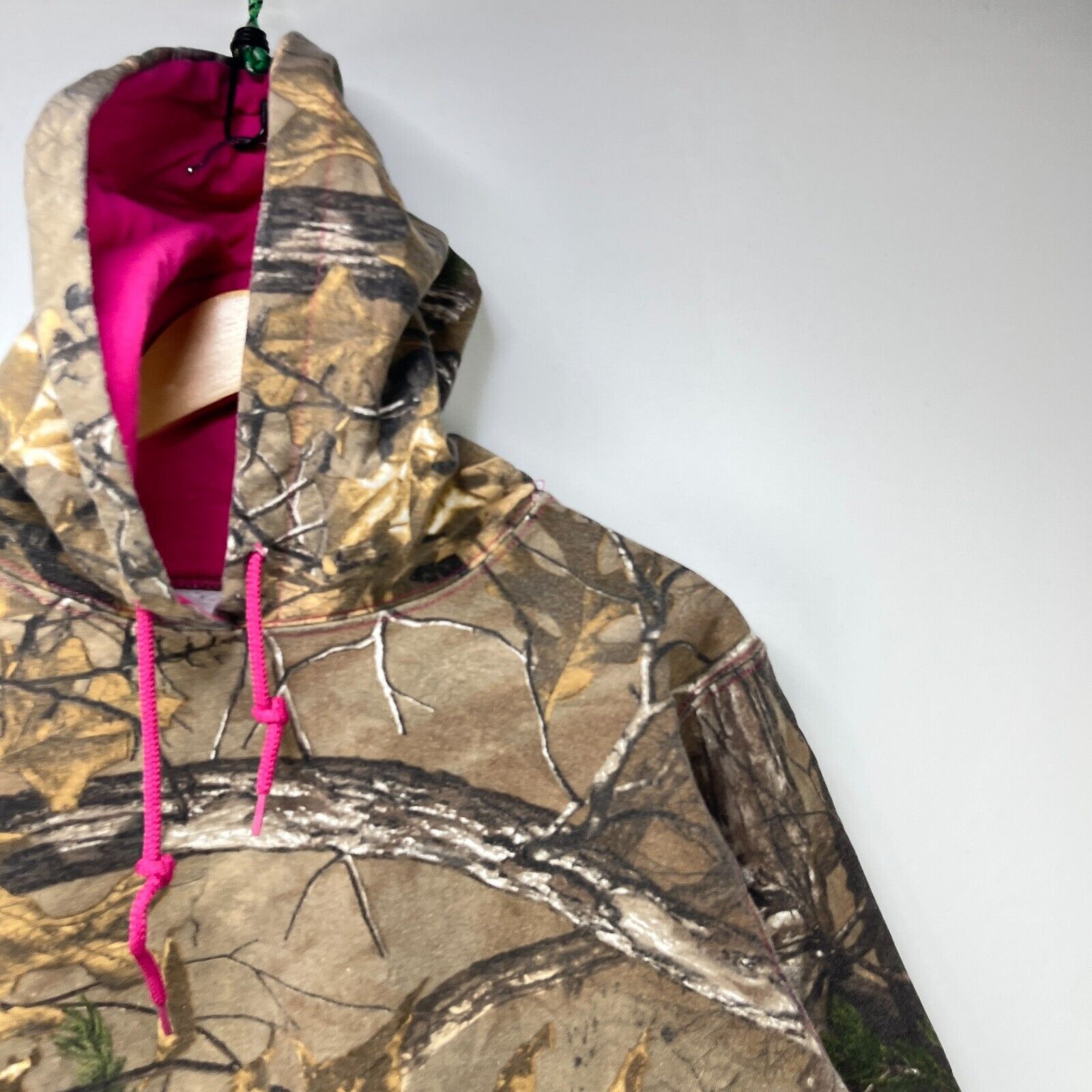 Realtree × Vintage Vintage Y2K Realtree Camo Hoodie Women's Large Size L / US 10 / IT 46 - 3 Thumbnail