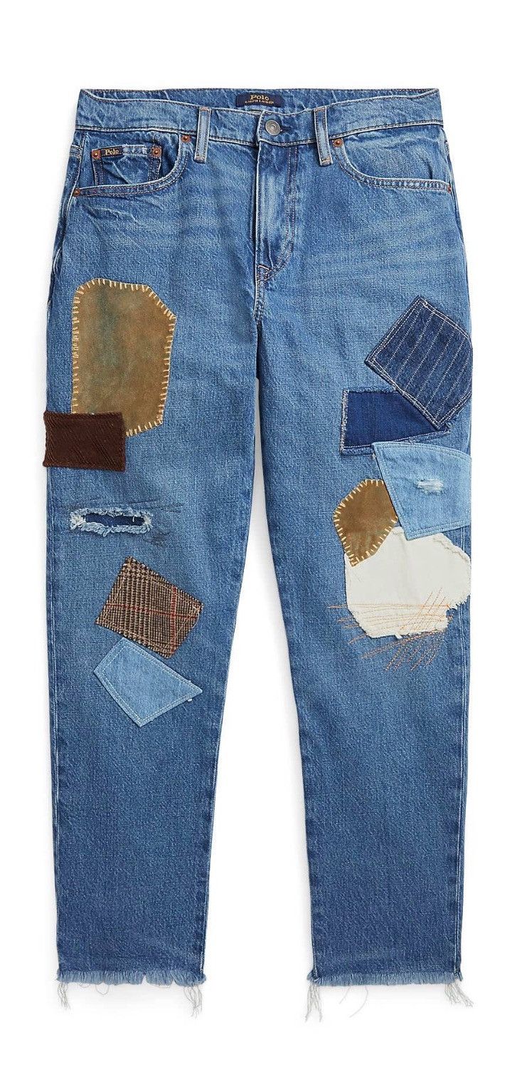 Polo Ralph Lauren Polo Ralph Lauren Patched Fray Hem Ankle Calamigos Wash Size 32" / US 10 / IT 46 - 5 Thumbnail