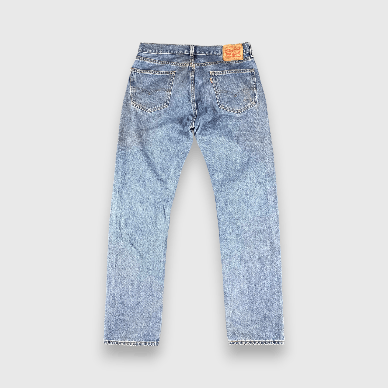 Levi's Vintage Blue Wash Levis 505 Jeans-J2585 Size US 34 / EU 50 - 2 Thumbnail