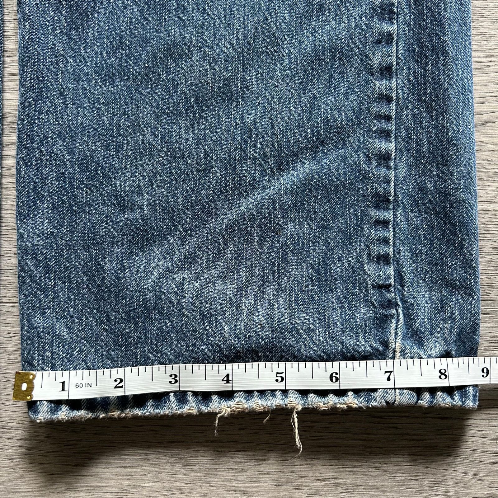 Polo Ralph Lauren Vintage Polo Ralph Lauren Straight Leg Distressed Jeans Size US 34 / EU 50 - 6 Thumbnail