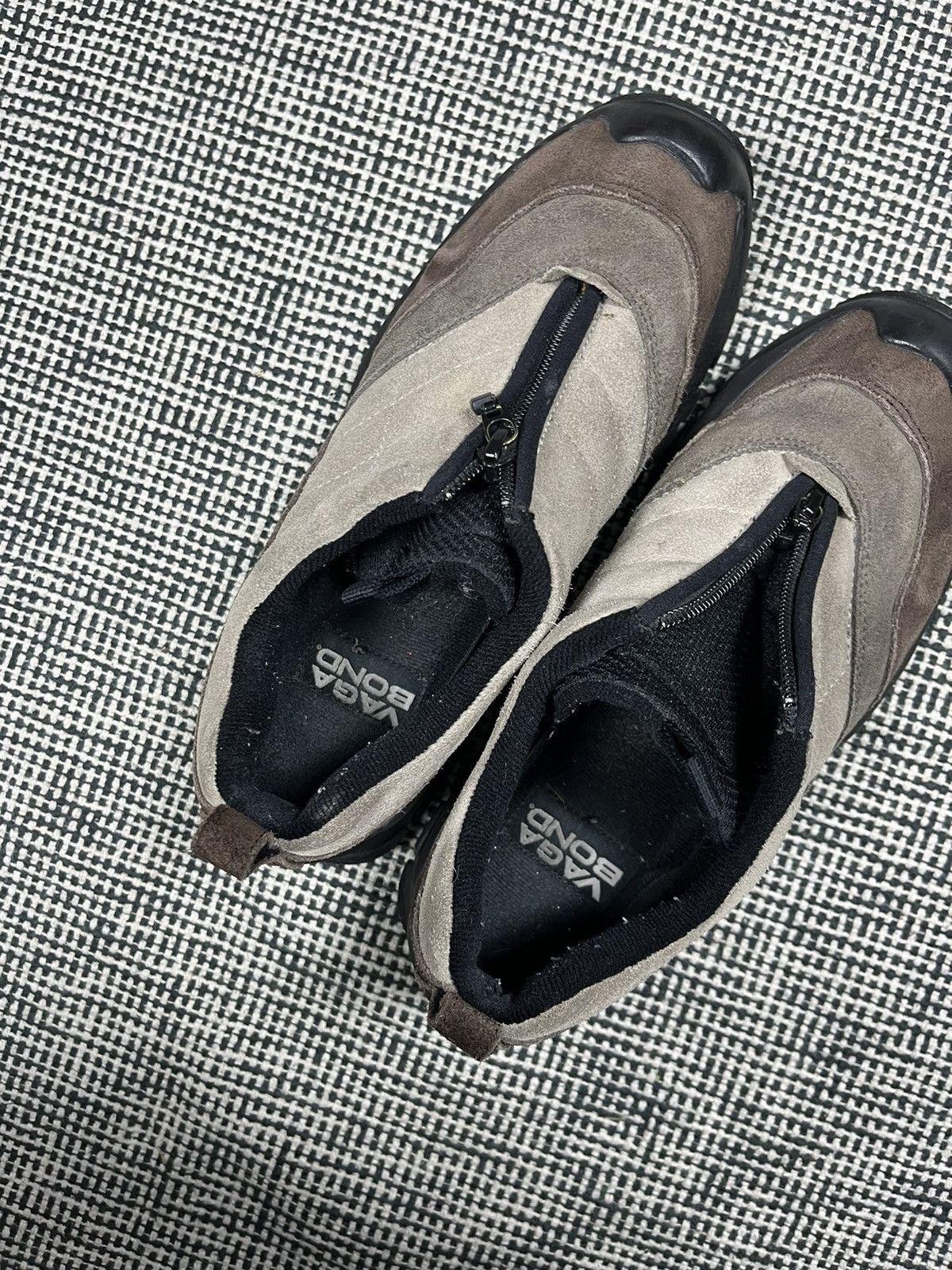 Japanese Brand Vagabond zip low top sneakers Salomon style y2k suede 37eu Size US 6.5 / IT 36.5 - 6 Thumbnail