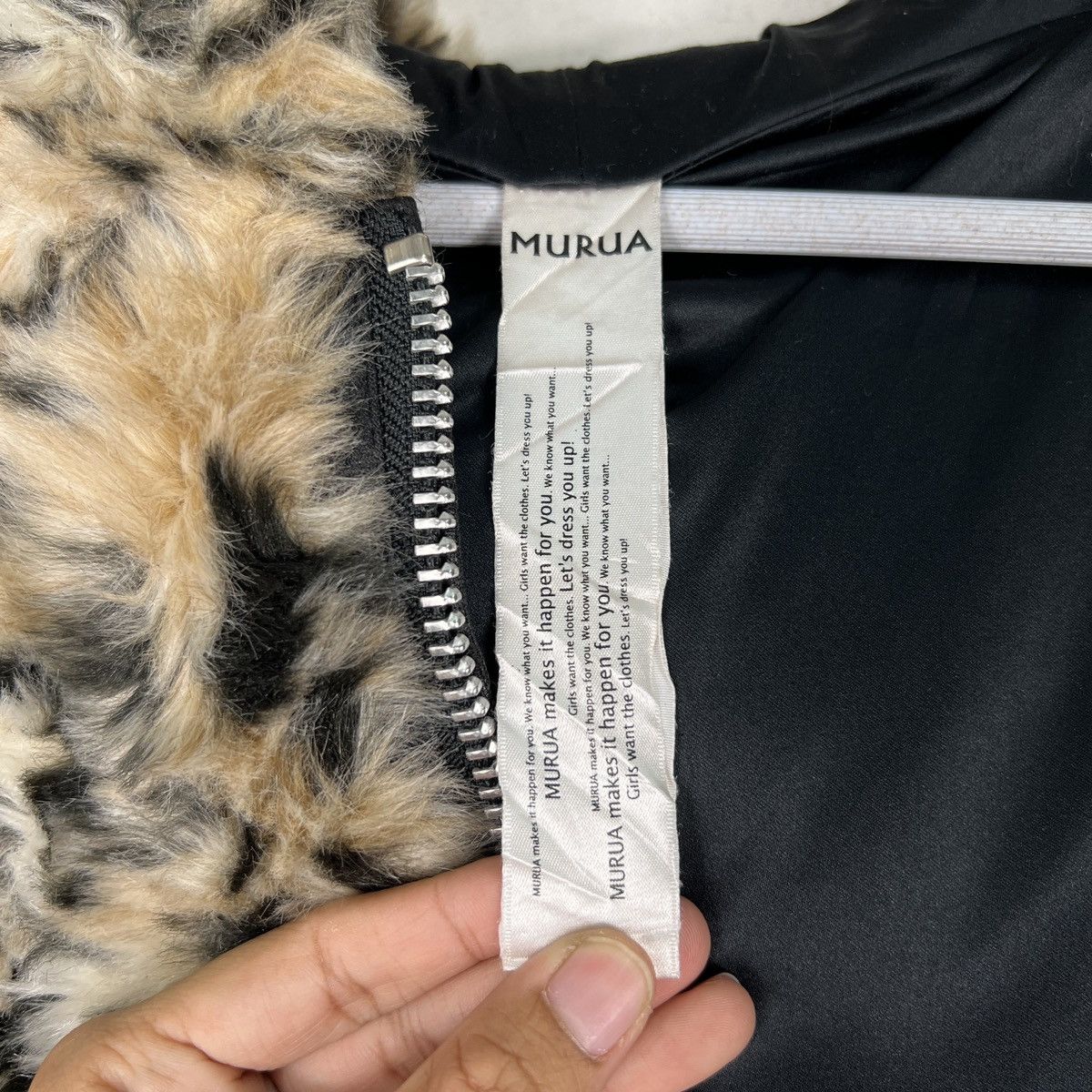 Japanese Brand 🔥 MURUA FAUX FUR LEOPARD JACKET Size US S / EU 44-46 / 1 - 16 Thumbnail
