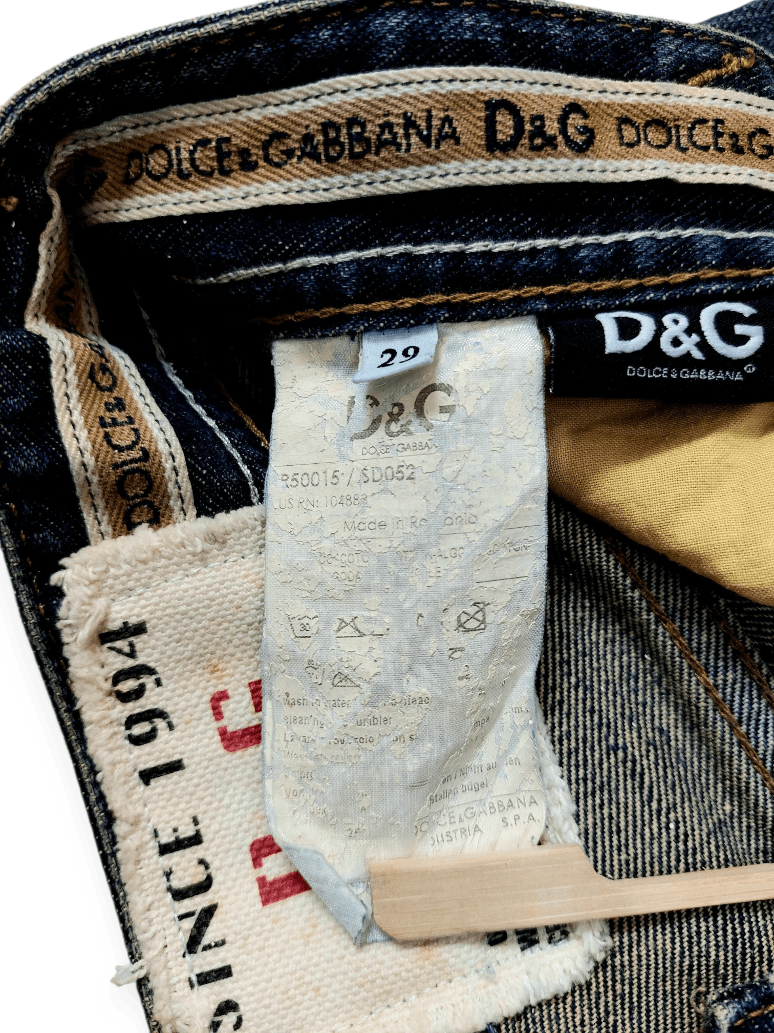 Dolce & Gabbana Dolce & Gabbana D&G Magic Punk LGB Style Size US 29 - 22 Thumbnail