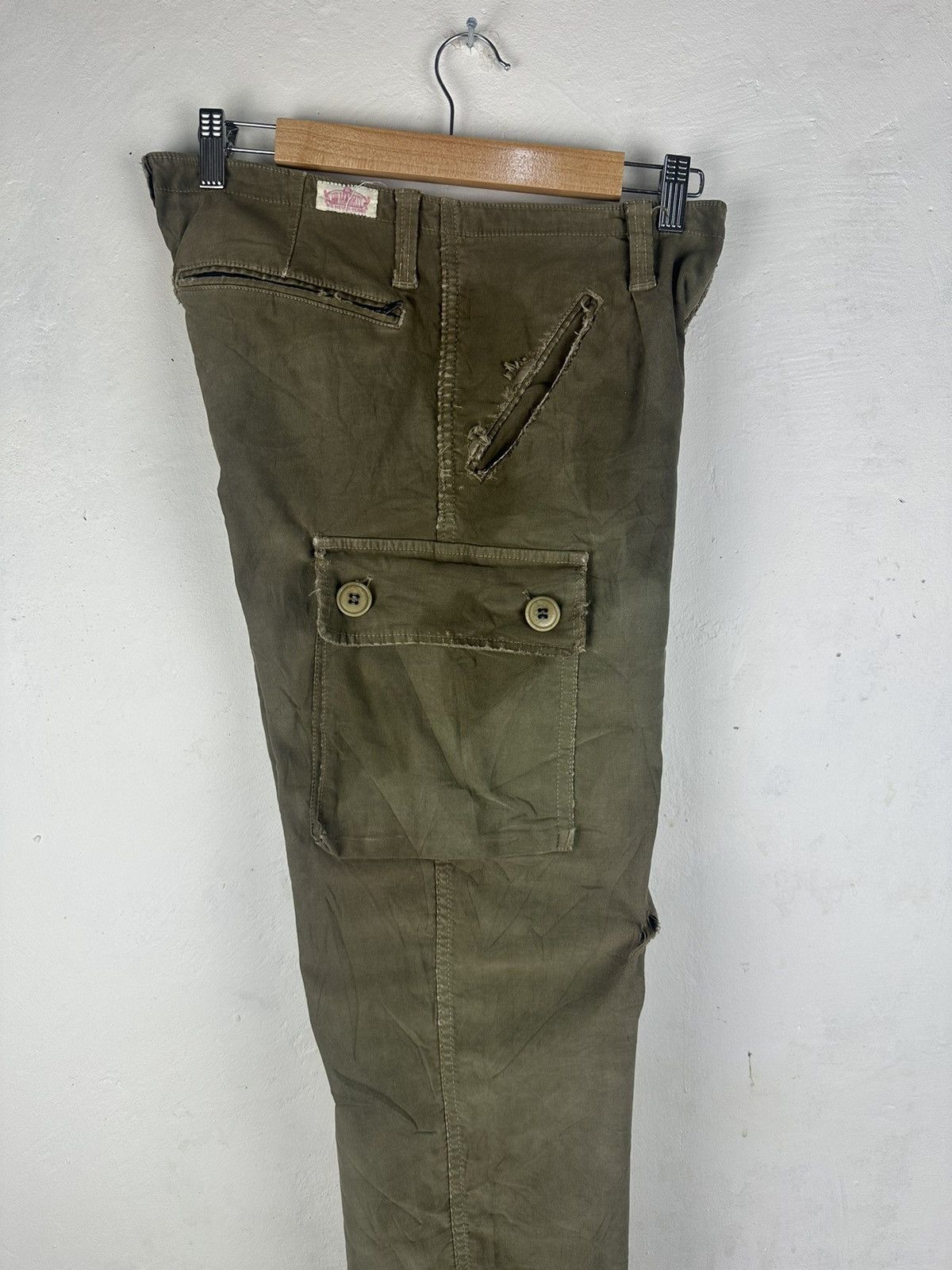 If Six Was Nine CARGO PANTS HR MARKET DRAWSTRING MULTIPOCKET SENDITIONARIES Size US 29 - 17 Thumbnail