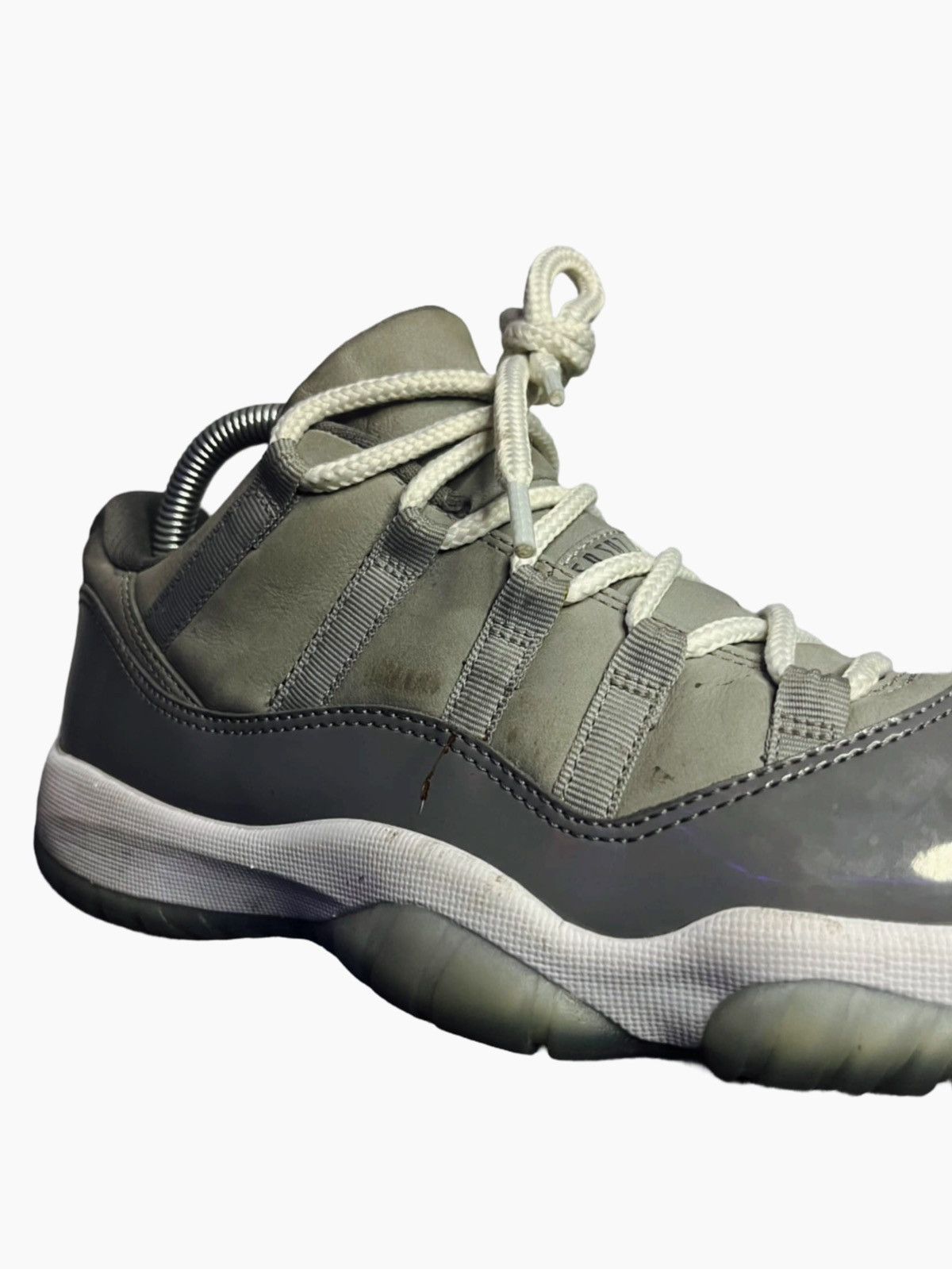 Jordan Brand × Nike Jordan 11 Low Retro Cool Grey Size US 8 / EU 41 - 4 Thumbnail