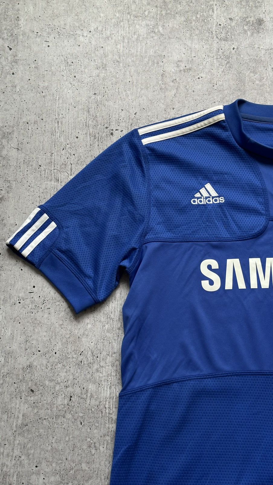 Adidas 2009/10 Adidas Chelsea FC Vintage Home Soccer Jersey Size US M / EU 48-50 / 2 - 3 Thumbnail