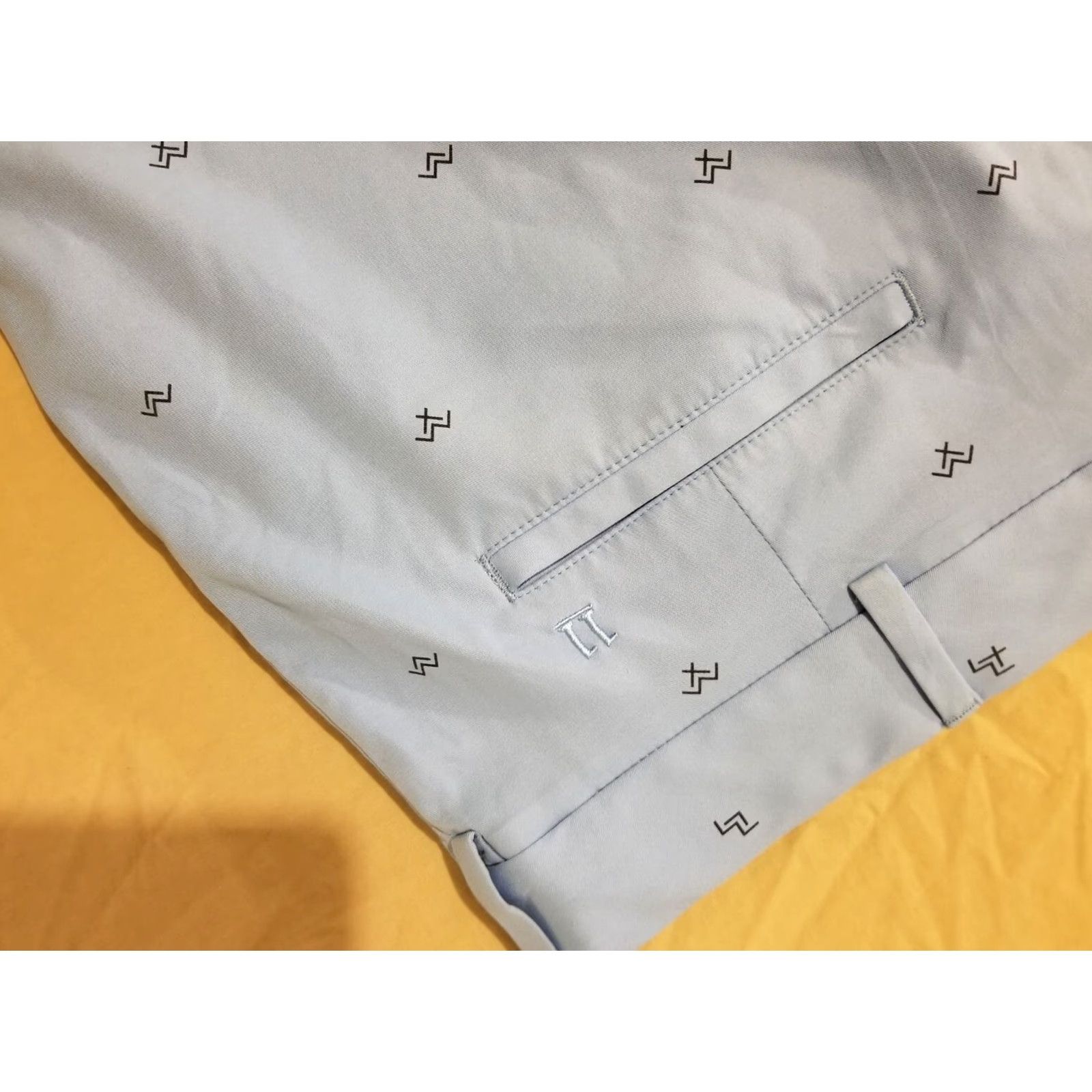 Vintage VINTAGE Walter Hagen Shorts Mens 42 Blue Athletic Chino Stretch Shorts Size US 42 / EU 58 - 2 Thumbnail