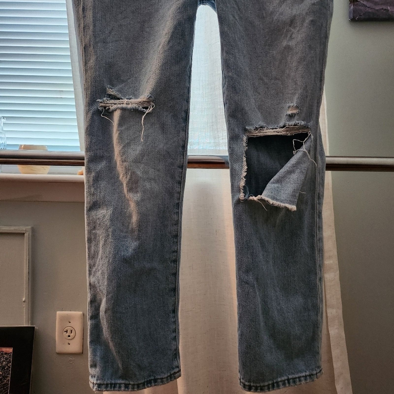 Madewell Madewell The Perfect Vintage Crop Jeans Size 25" / US 0 / IT 36 - 6 Thumbnail