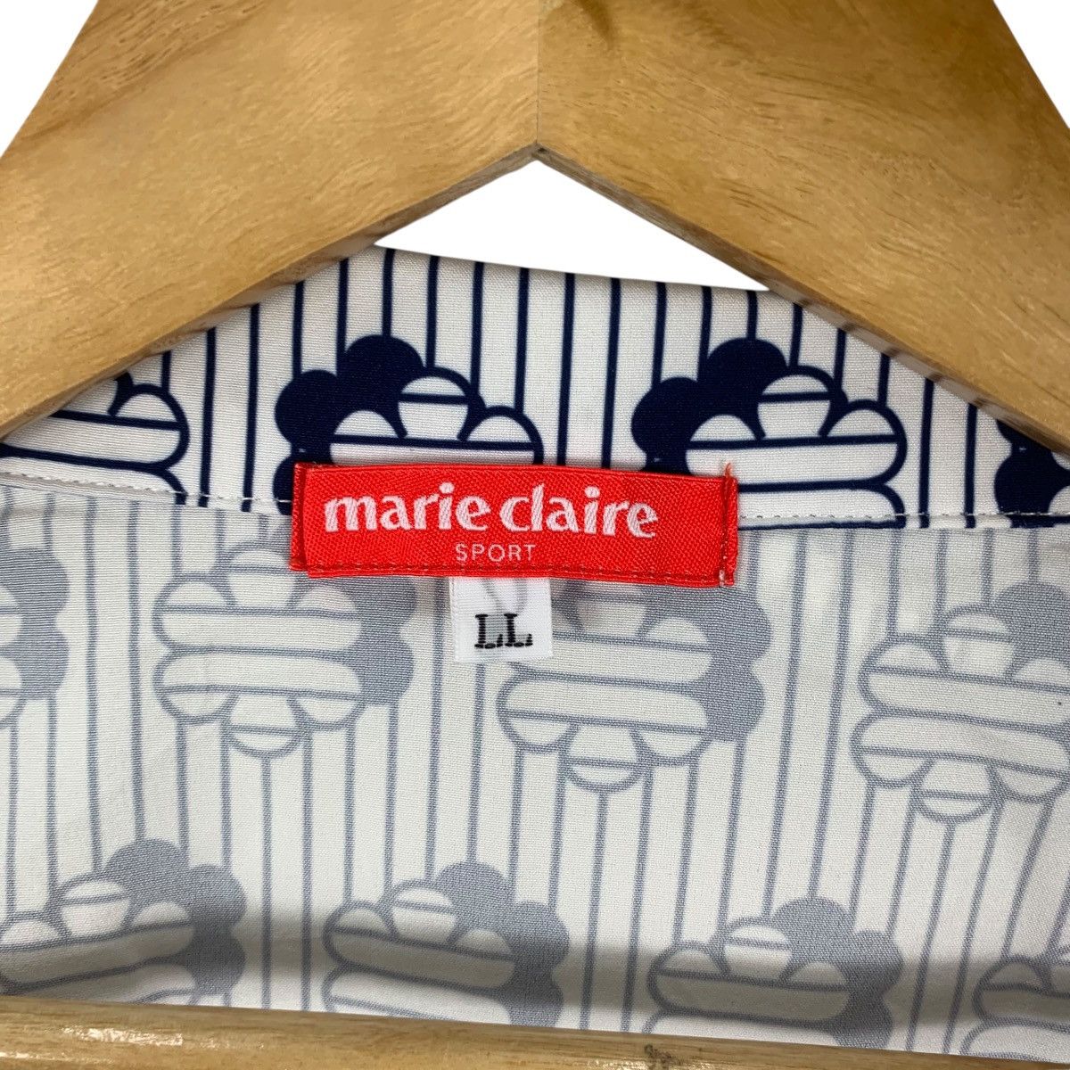 Vintage Vintage MARIE CLAIRE SPORT Collection AOP Vest Zipper Jacket Size L / US 10 / IT 46 - 11 Thumbnail