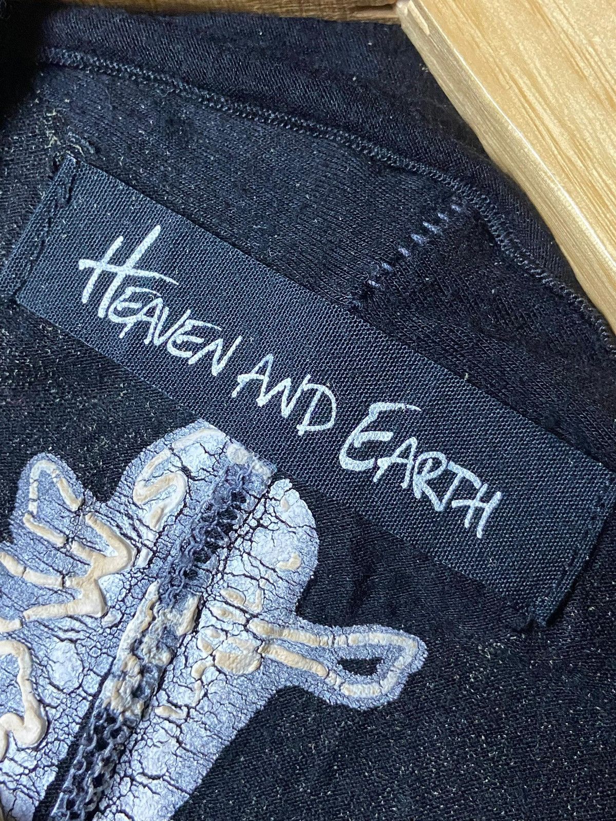 Japanese Brand Heaven & Earth Skull Outerwear Cardigan (164) Size US XS / EU 42 / 0 - 7 Thumbnail
