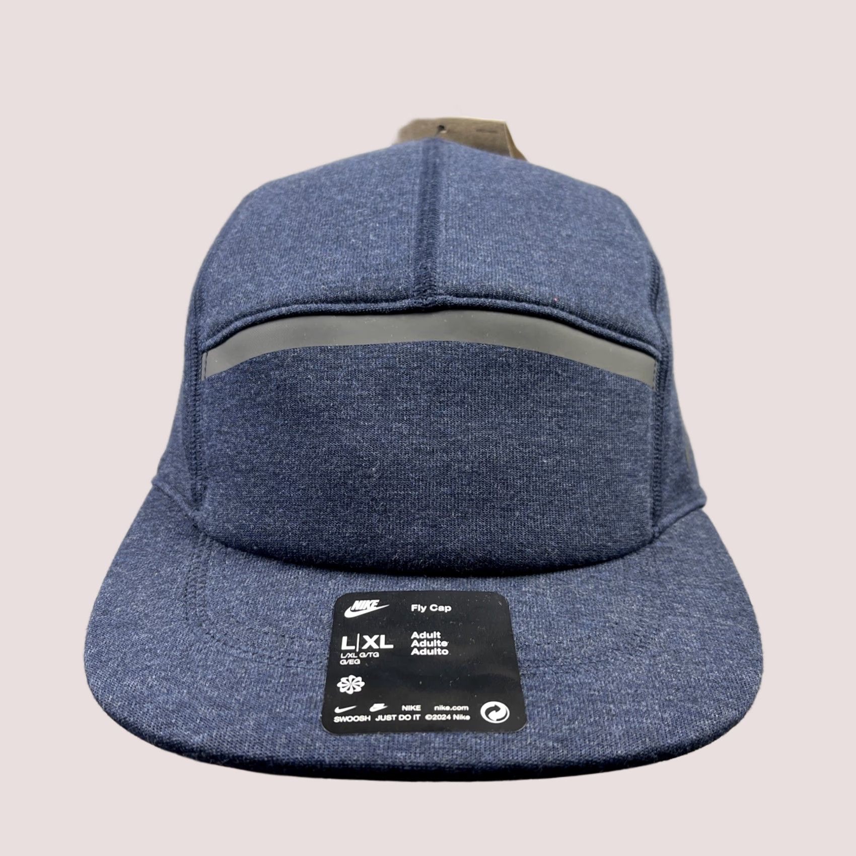 Nike Nike Fly Unstructured Hat Mens L/XL Strap Back Blue Tech Fleece Cap HJ3504-451 Size US XL / EU 56 / 4 - 1 Thumbnail