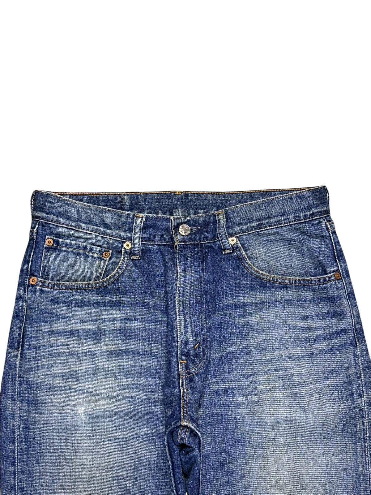 Levi's × Vintage Vintage 90s Levis 533 Mud Wash Baggy Jeans Size US 31 - 4 Thumbnail