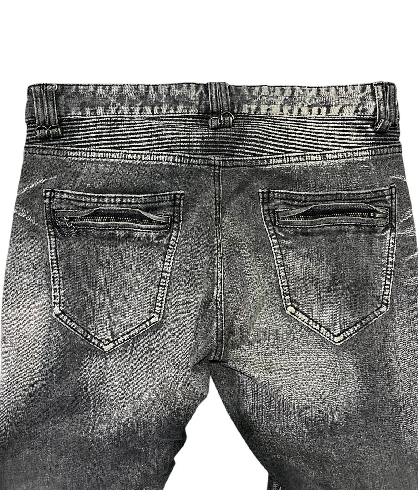 BUFFALO BOBS Buffalo Bobs Stonewash Bike Denim Size US 33 - 4 Thumbnail