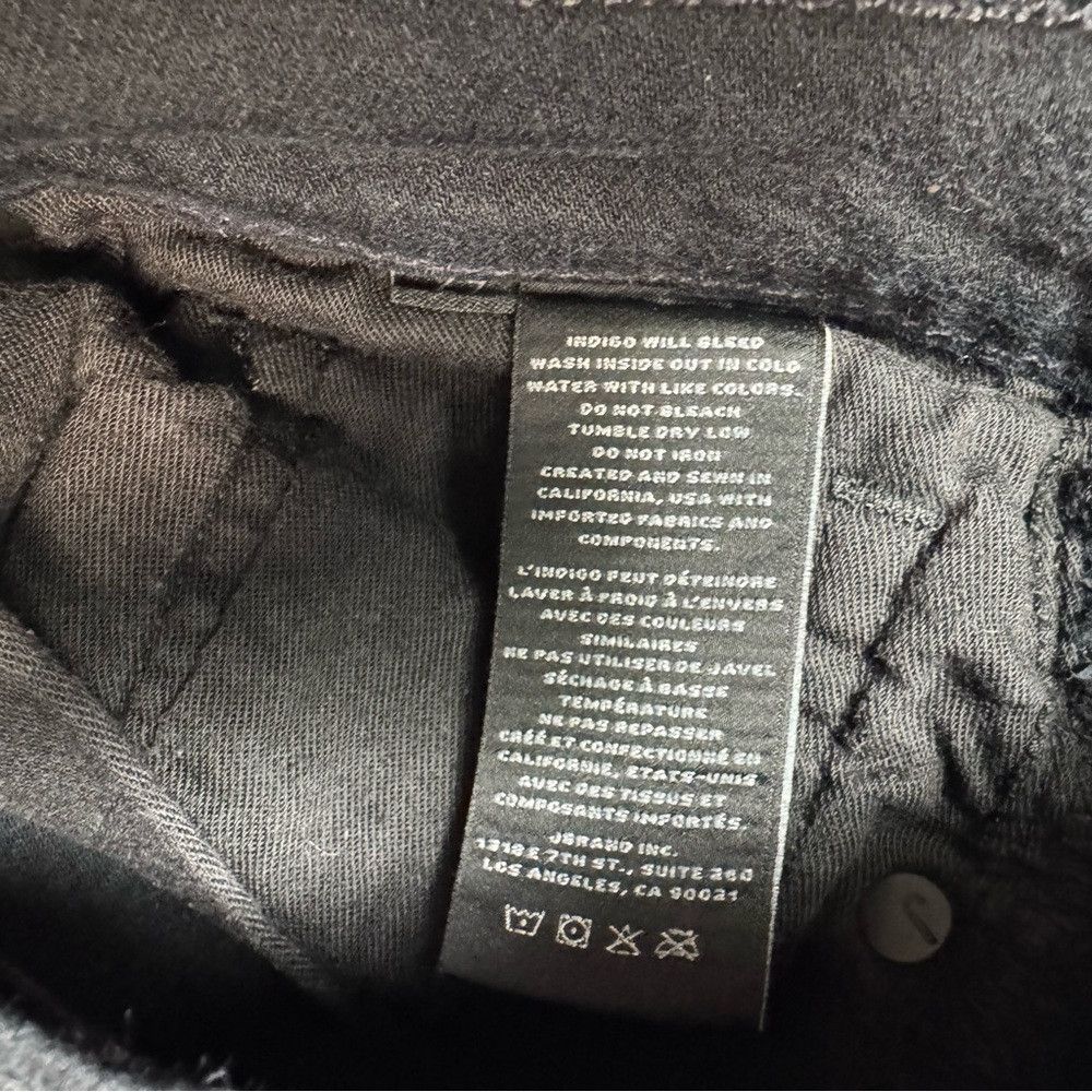 J Brand J Brand Kane Straight Fit Jeans In Eco Seriously Black Size Size US 29 - 9 Thumbnail