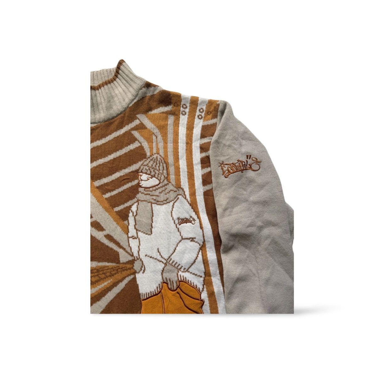 Southpole Vintage SouthPole Crazy Graffiti Baggy City Sweater Size US XL / EU 56 / 4 - 3 Thumbnail