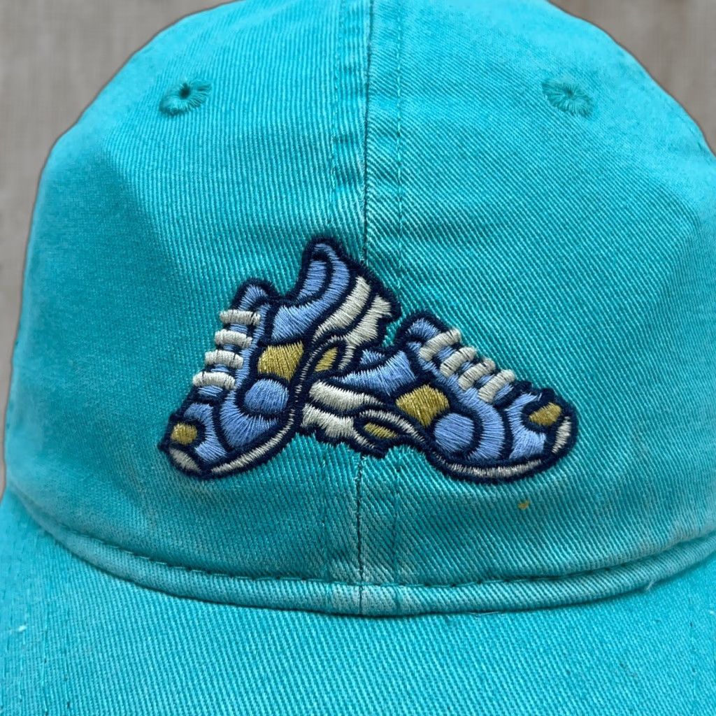 Life is Good Life is Good Hat Baseball Cap Adjustable Blue 100% Cotton Twill Run/Walk Casual Mens Vintage? Wait. No vintage. Size ONE SIZE - 1 Thumbnail