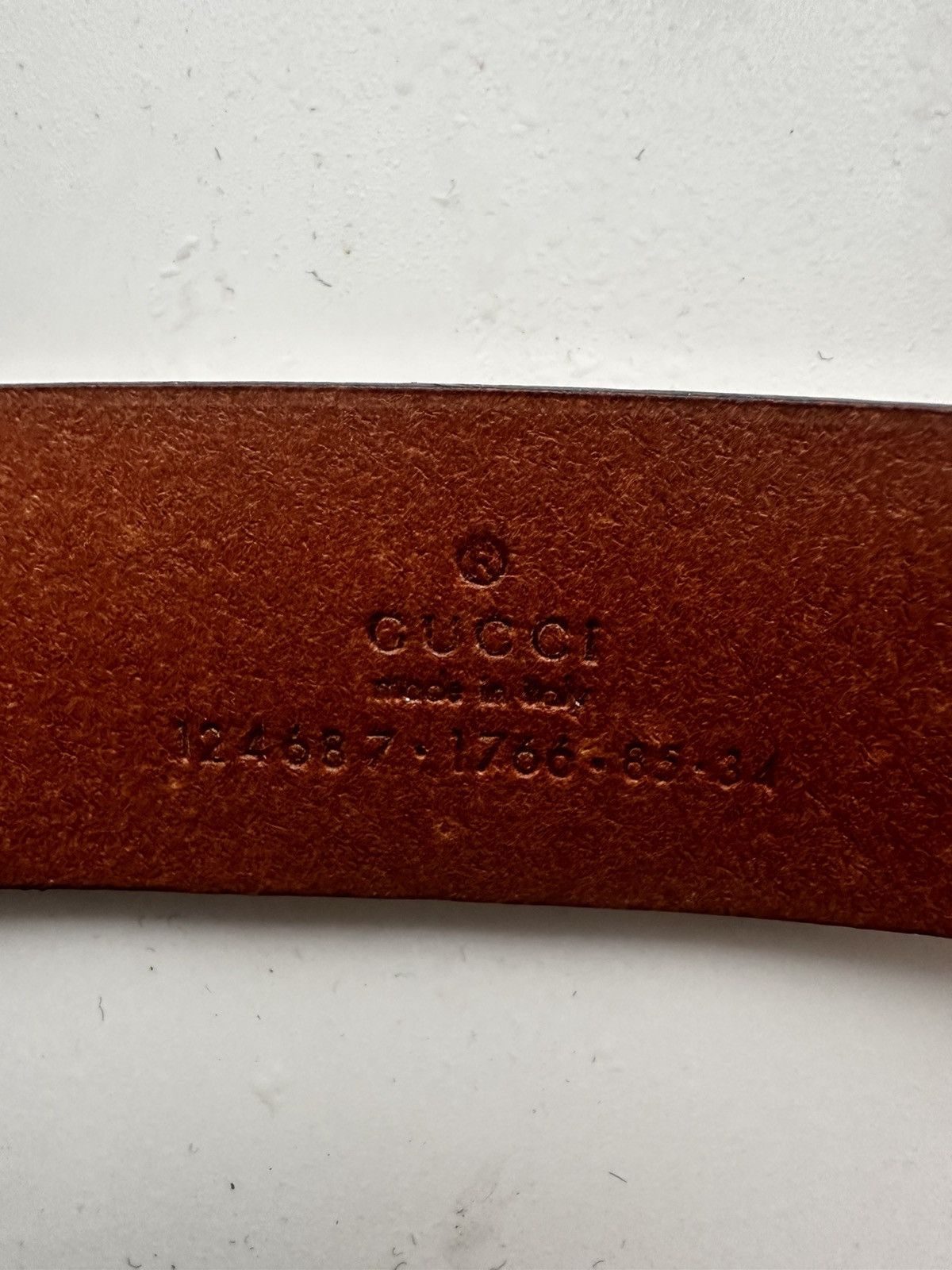 Gucci × Vintage Gucci Vintage Rare Buckle Belt Size ONE SIZE - 5 Thumbnail