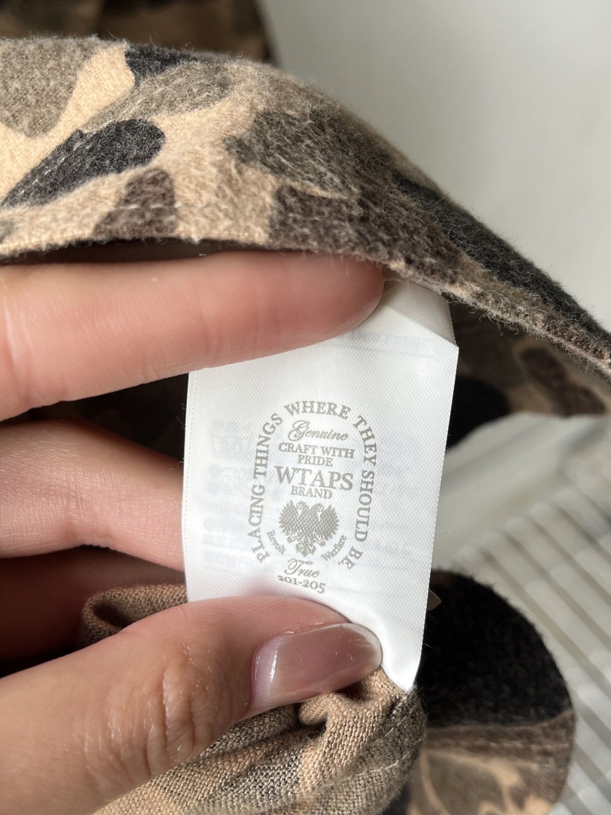 Wtaps Wtaps Brown camo shirt. Size US M / EU 48-50 / 2 - 12 Thumbnail