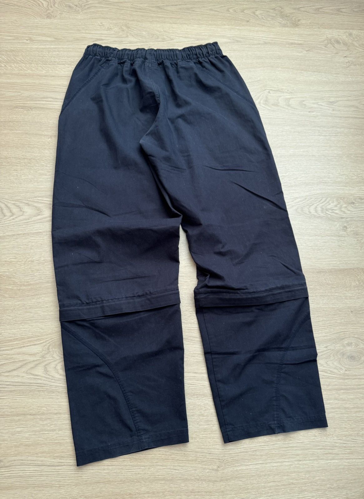 Nike Vintage 00’s Nike Faded y2k Sport Navy Transformer Pants Size US 34 / EU 50 - 6 Thumbnail