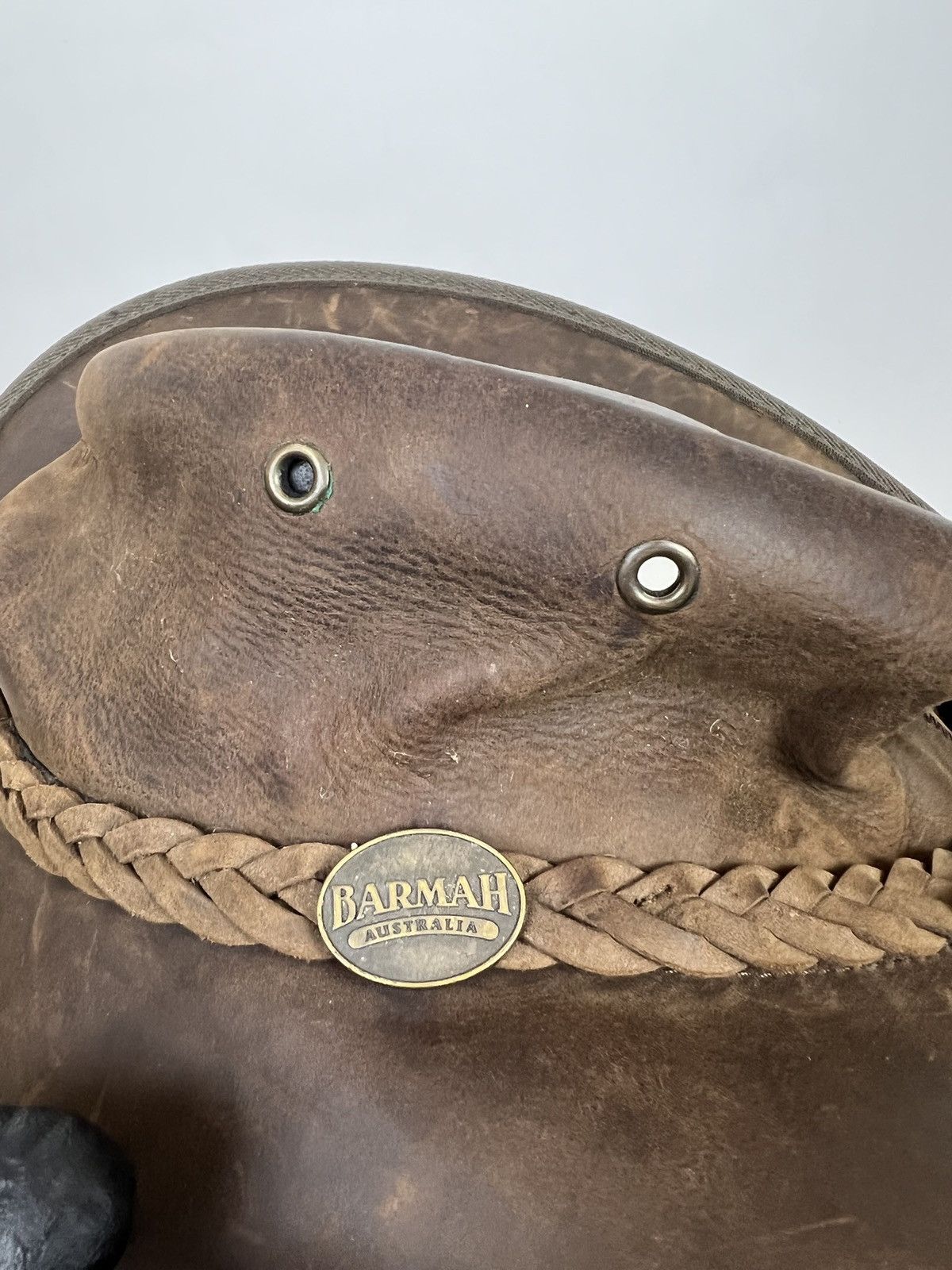 Other Vintage retro barmah leather cowboy punk rock western hat Size ONE SIZE - 18 Thumbnail