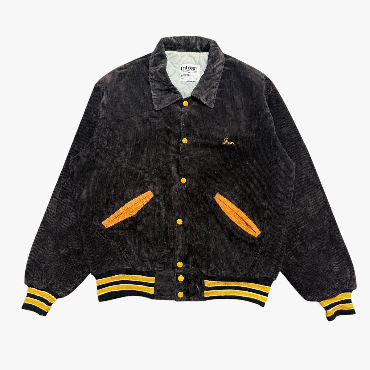 Delong Vintage Delong Michigan Tech Bomber Jacket Size US L / EU 52-54 / 3 - 1 Thumbnail